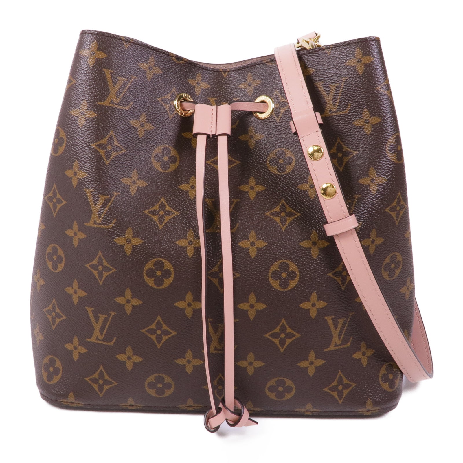 LOUIS VUITTON Monogram Neo Noe MM金扣肩背袋