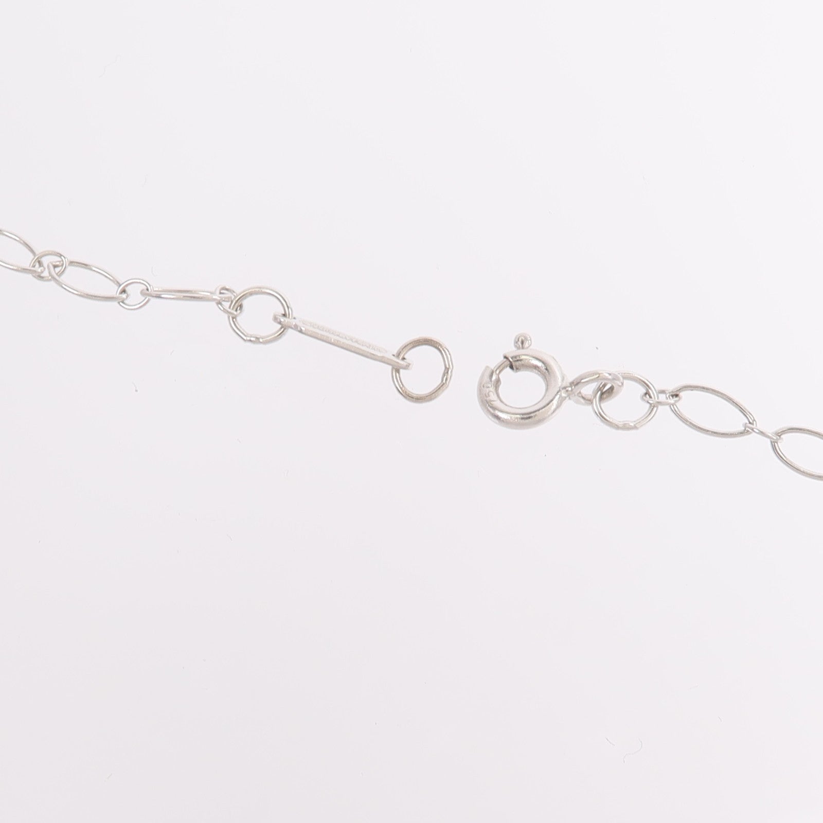 TIFFANY＆CO PT950鉑金/18K白金Enchanted Necklace鑽石項鍊