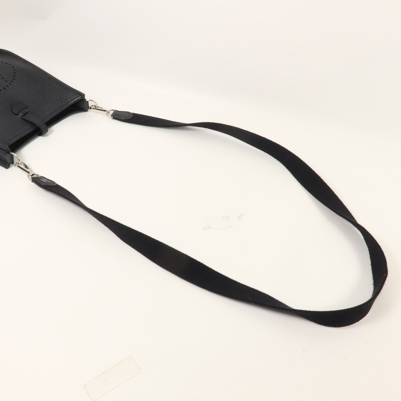 HERMES Clemence皮革Evelyne TPM肩背袋Noir