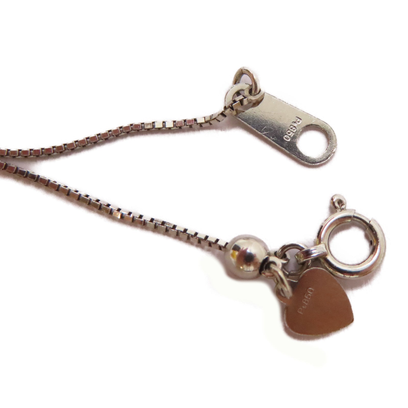 JEWELRY PT850鉑金Diamond Necklace 0.420ct鑽石項鍊