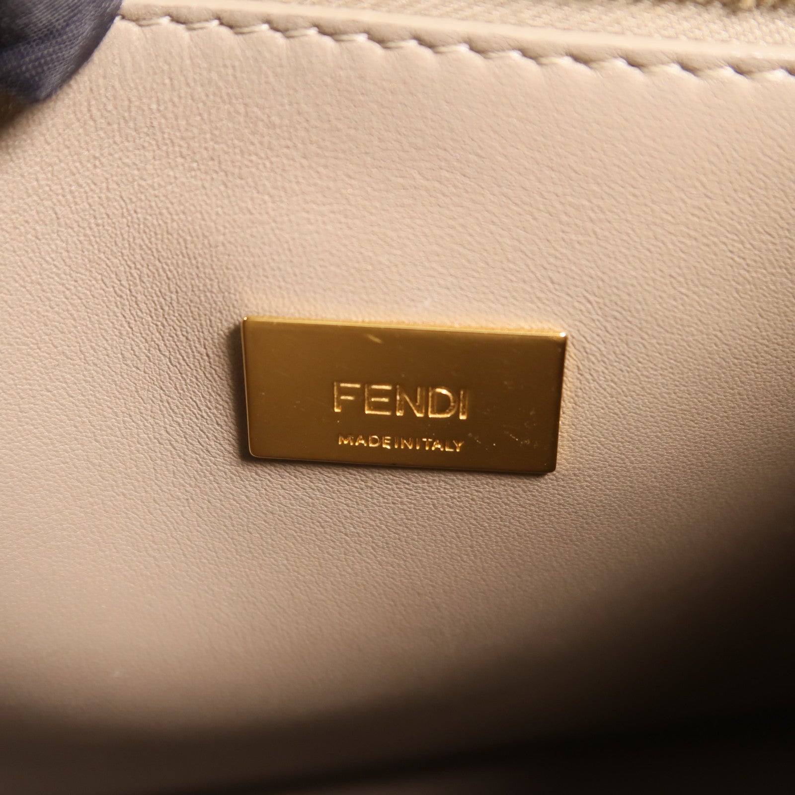 FENDI 牛皮皮革Peekaboo Small手挽肩背兩用袋