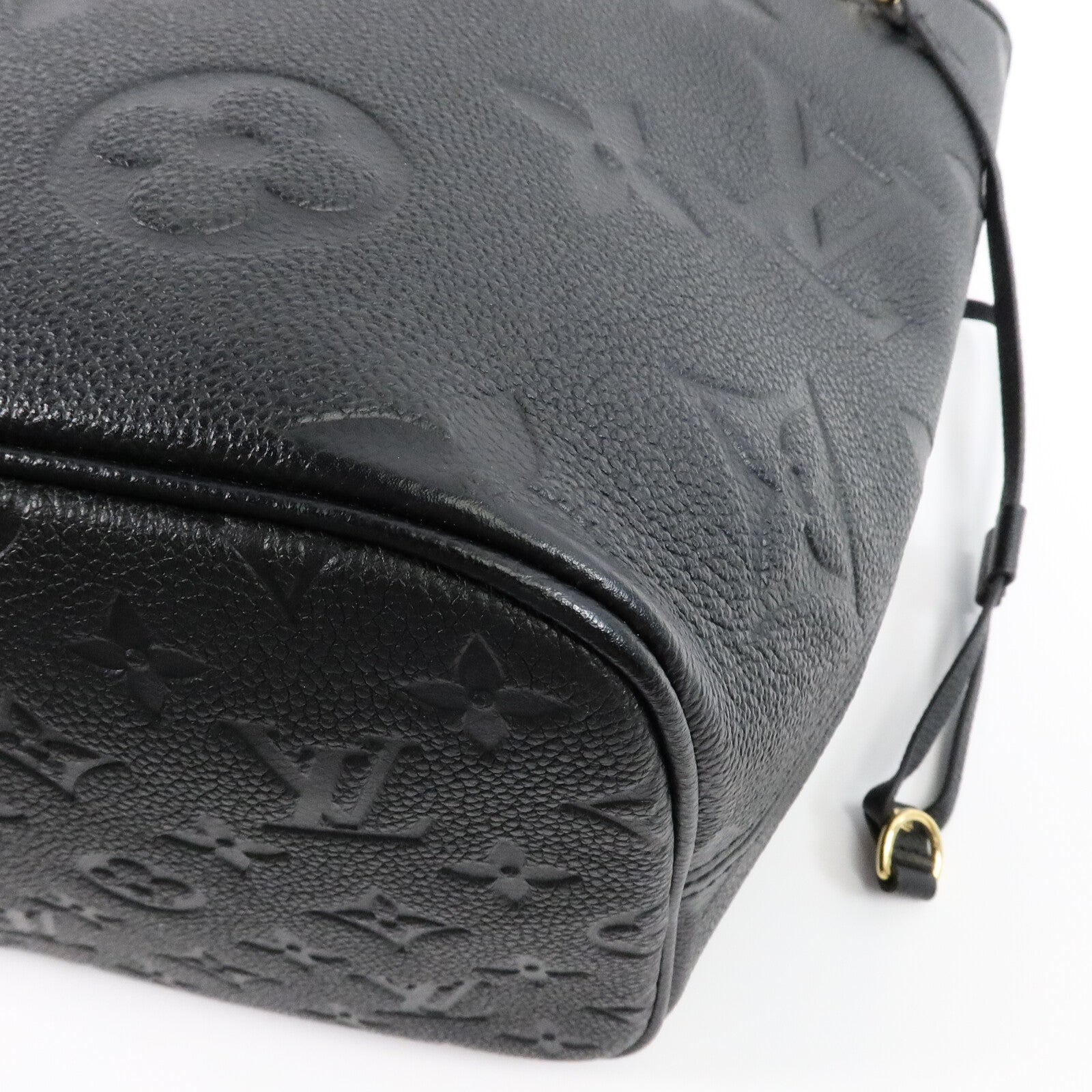 LOUIS VUITTON Monogram Empreinte Neverfull MM手挽袋