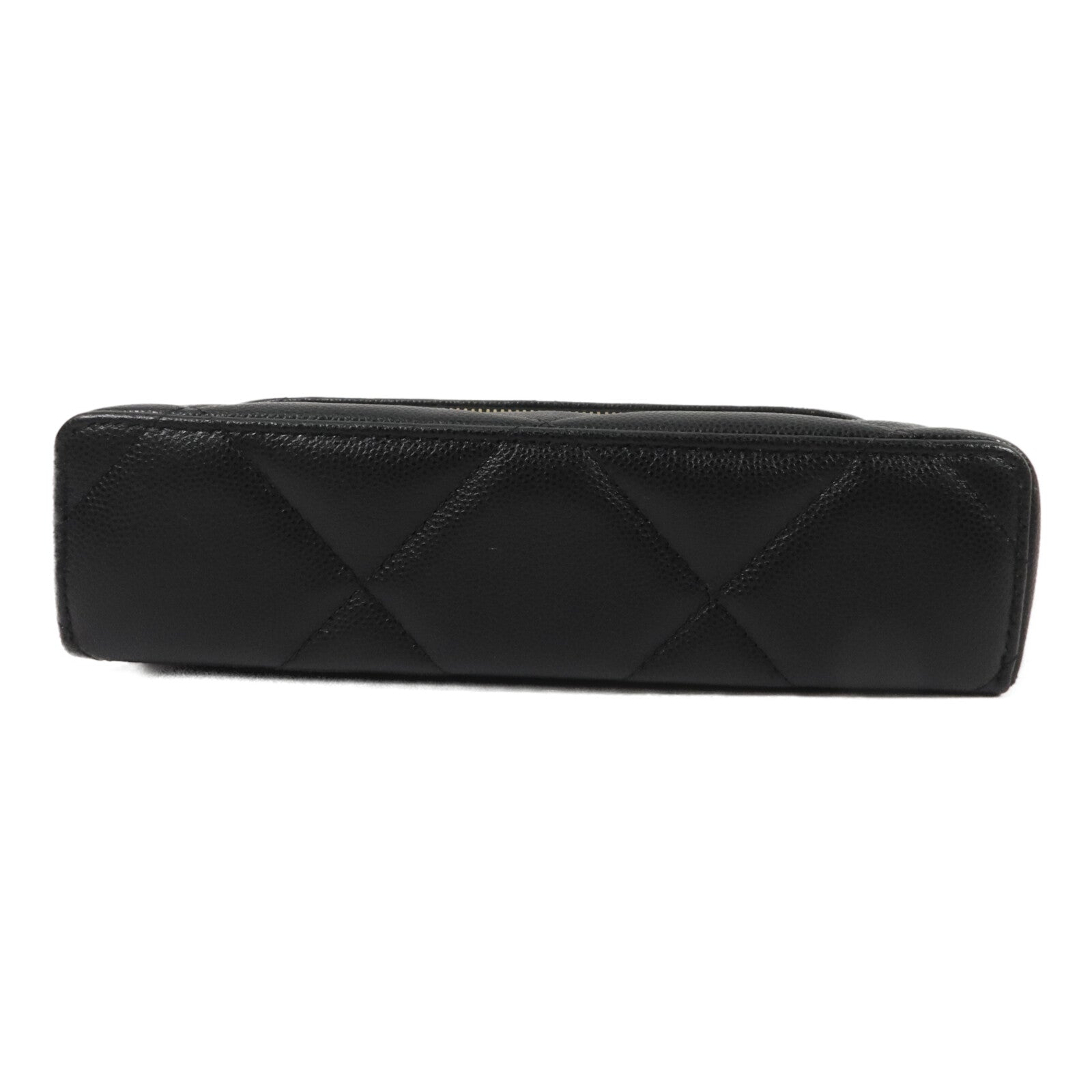 CHANEL 牛皮皮革Vanity Case鏈帶手挽肩背兩用袋