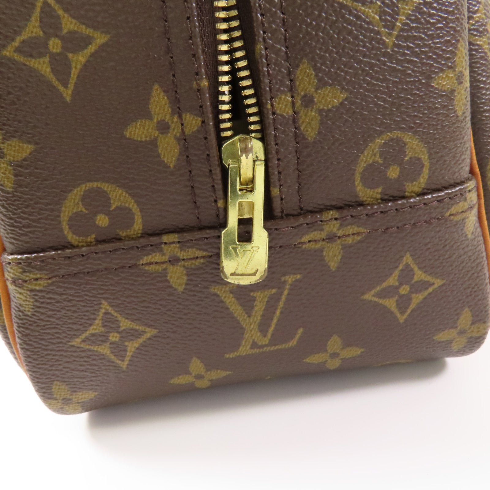 LOUIS VUITTON 【激減優惠】Monogram Deauville金扣手挽袋