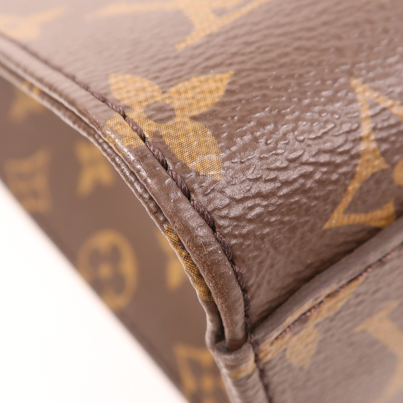 LOUIS VUITTON 【激減優惠】Monogram Sac Plat BB金扣手挽肩背兩用袋