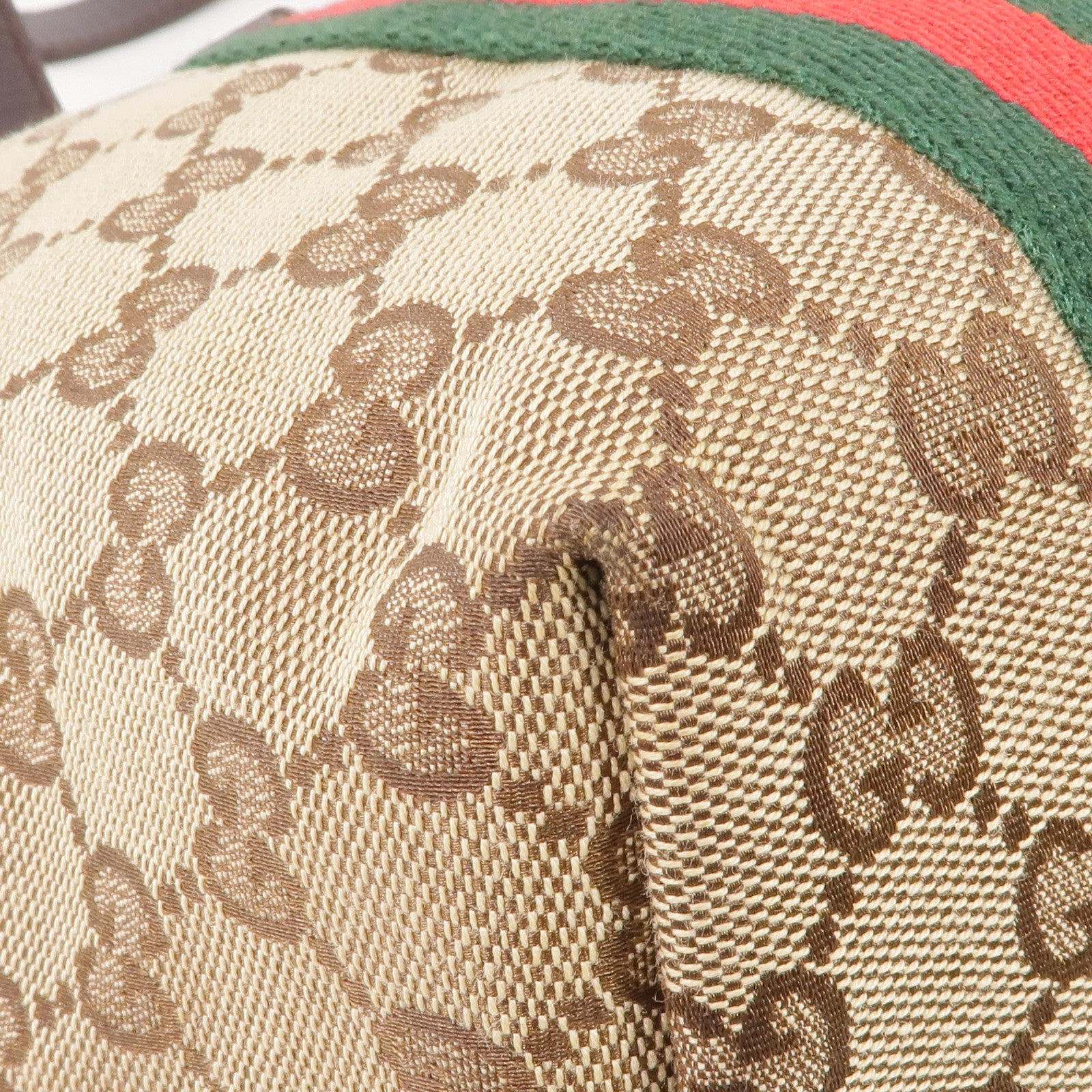 GUCCI 帆布Shoulder Tote金扣肩背袋/手挽袋