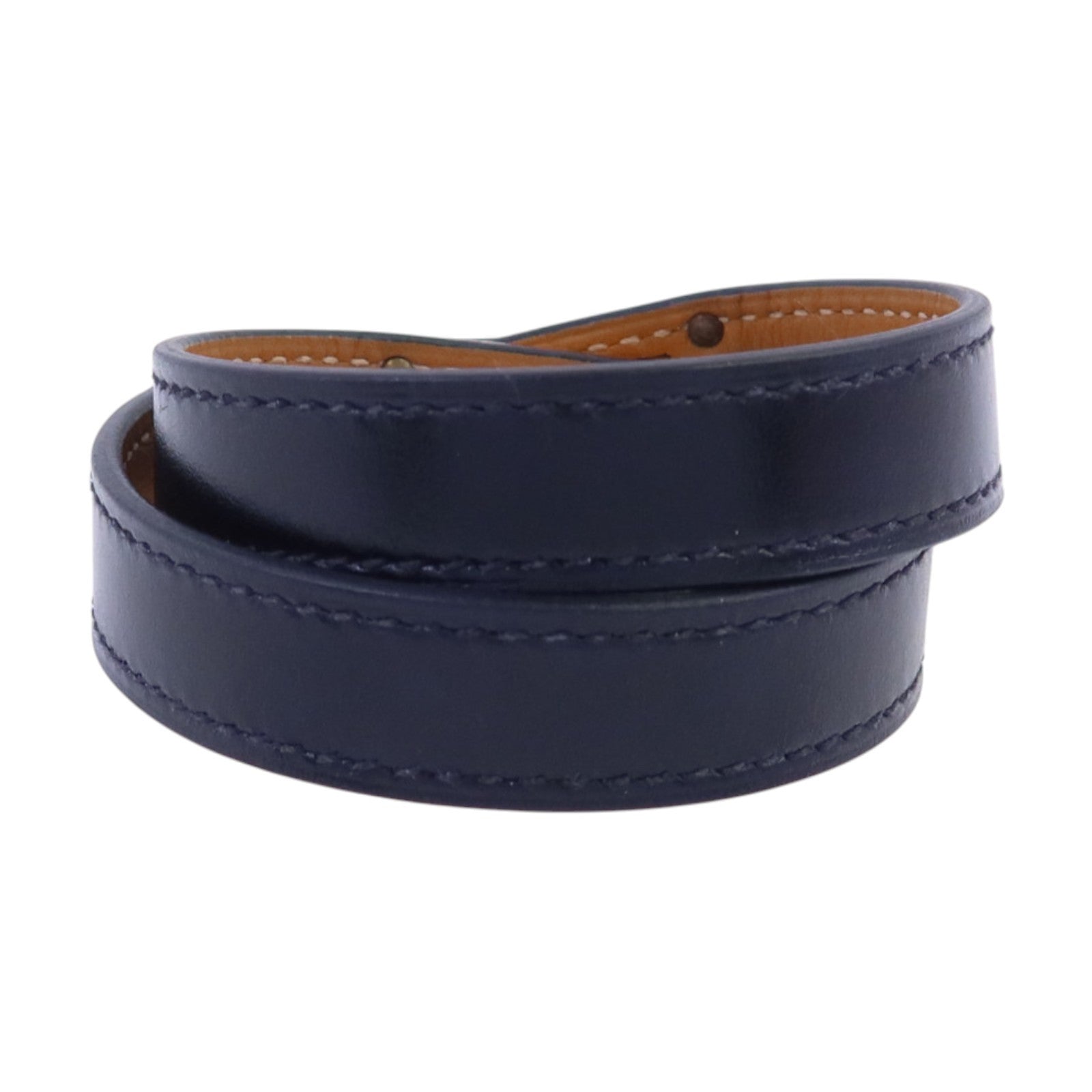 HERMES 【激減優惠】Swift皮革Kelly Double Tour Bracelet金扣手鏈