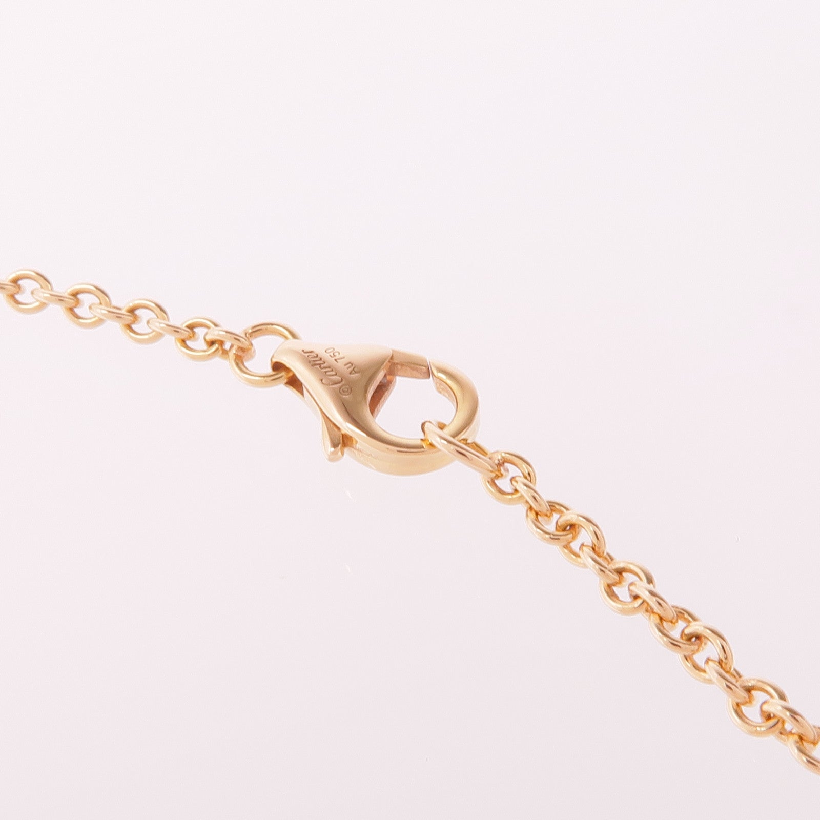 CARTIER 18K玫瑰金Love Necklace項鍊