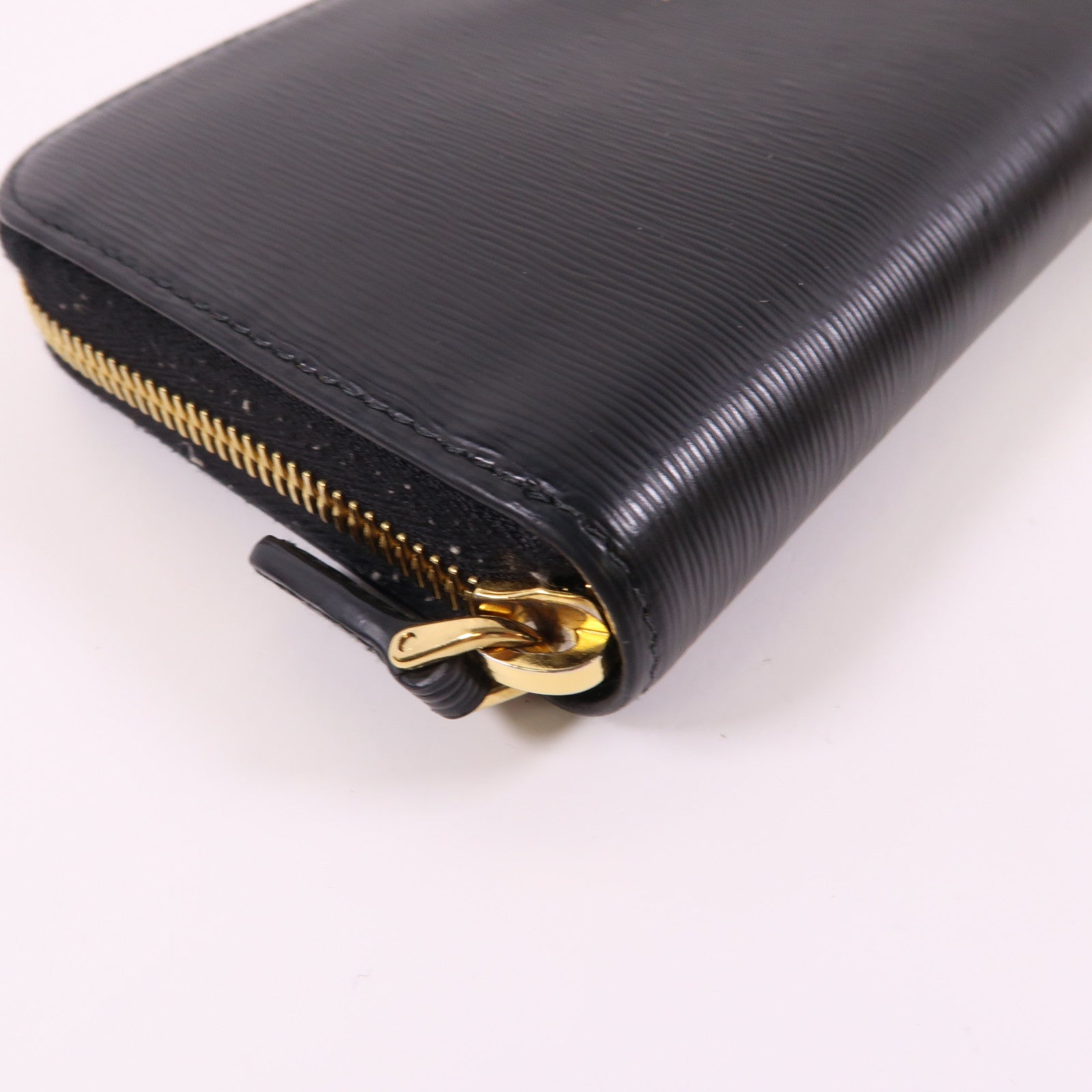 PRADA 牛皮皮革Long Wallet金扣長錢包黑色