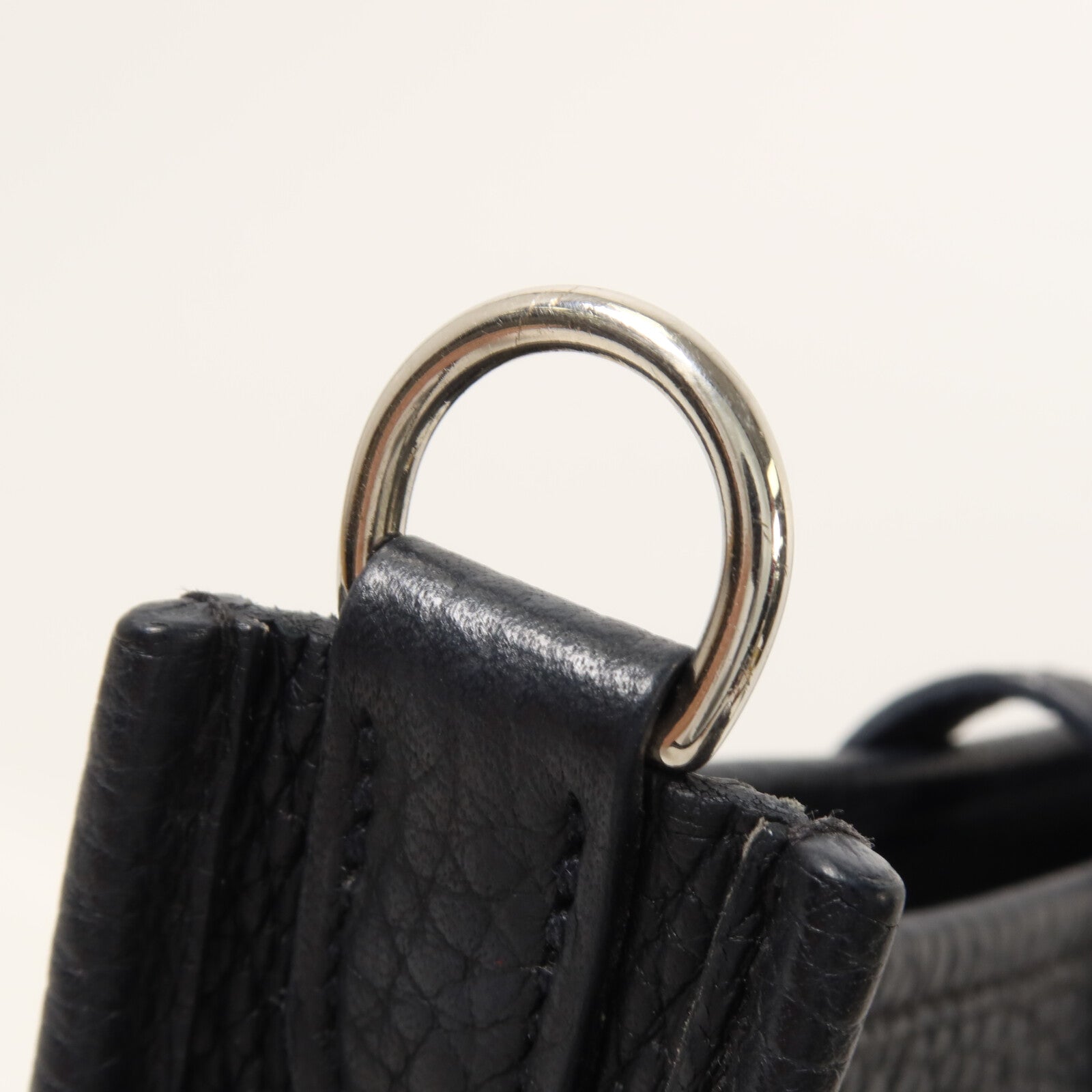 HERMES Clemence皮革Evelyne TPM肩背袋Noir
