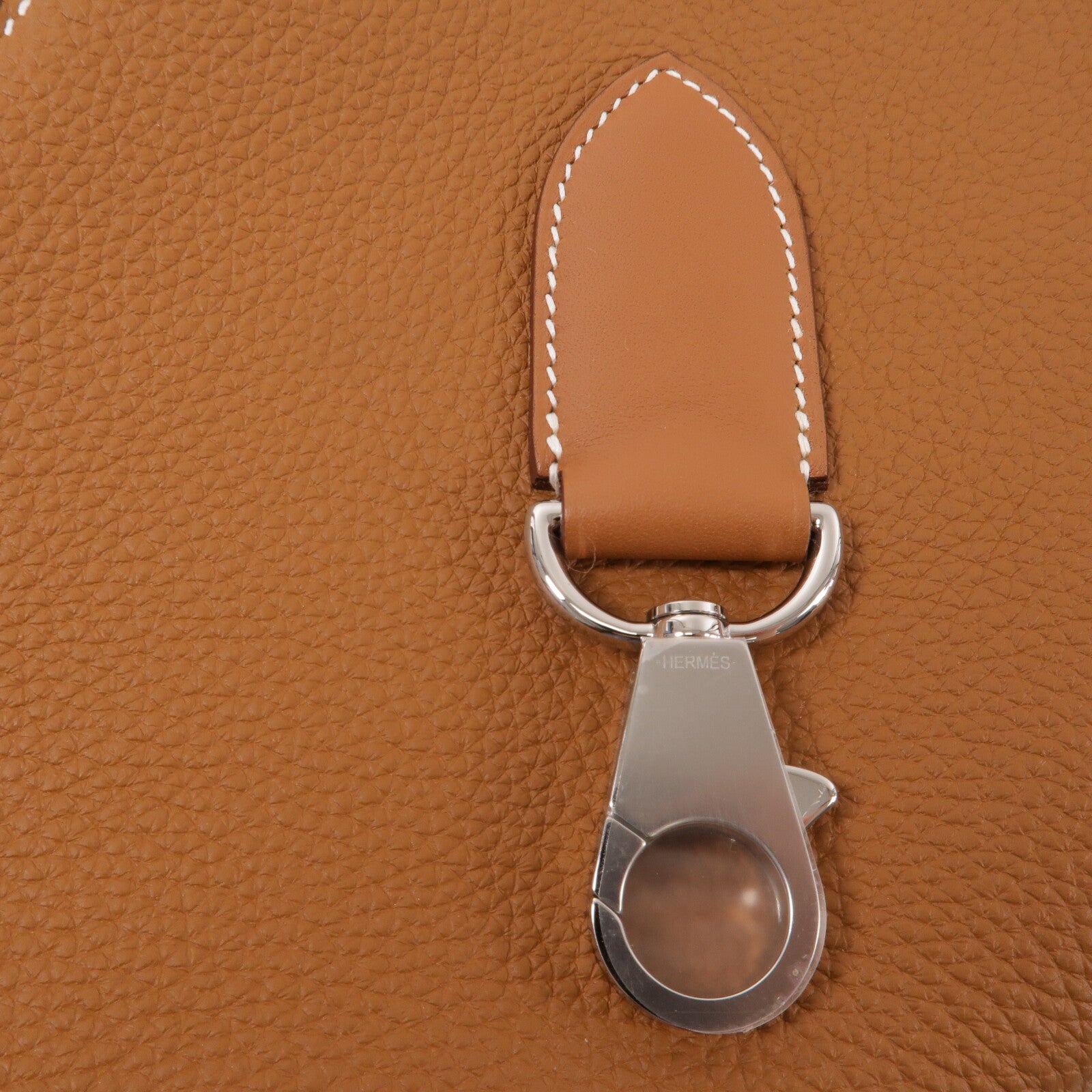 HERMES Togo皮革Arcon Slim肩背袋Gold