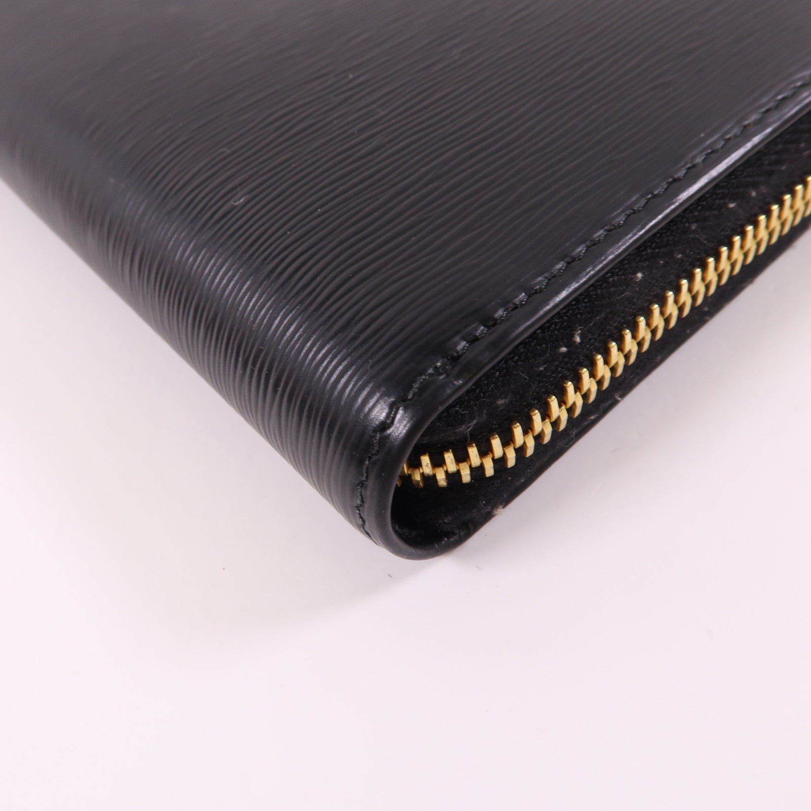 PRADA 牛皮皮革Long Wallet金扣長錢包黑色
