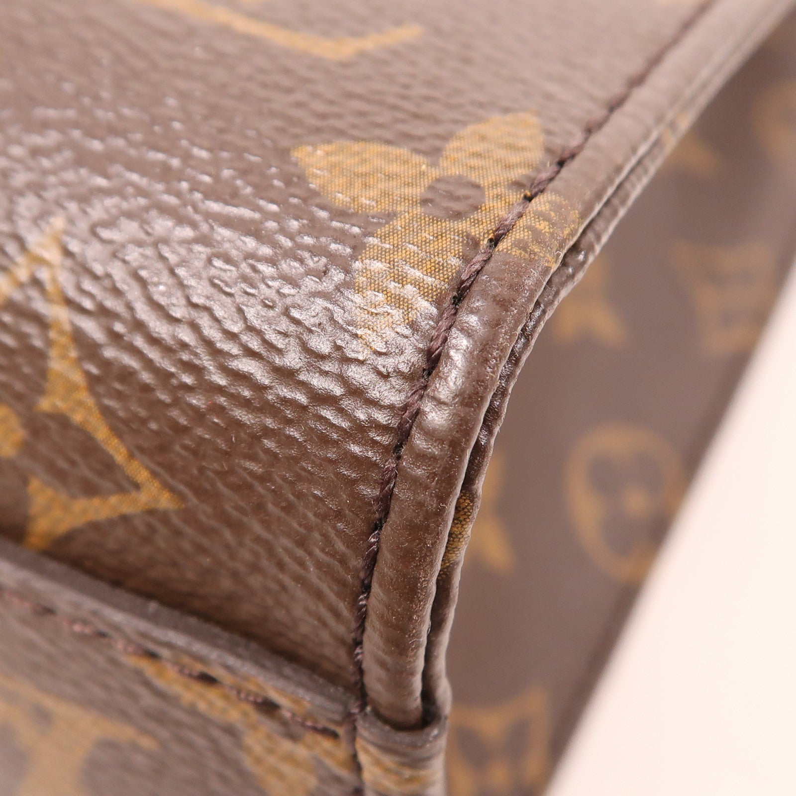 LOUIS VUITTON LV GHW Sac Plat BB 2 Way Shoulder Handbag M45847 Monogram Brown