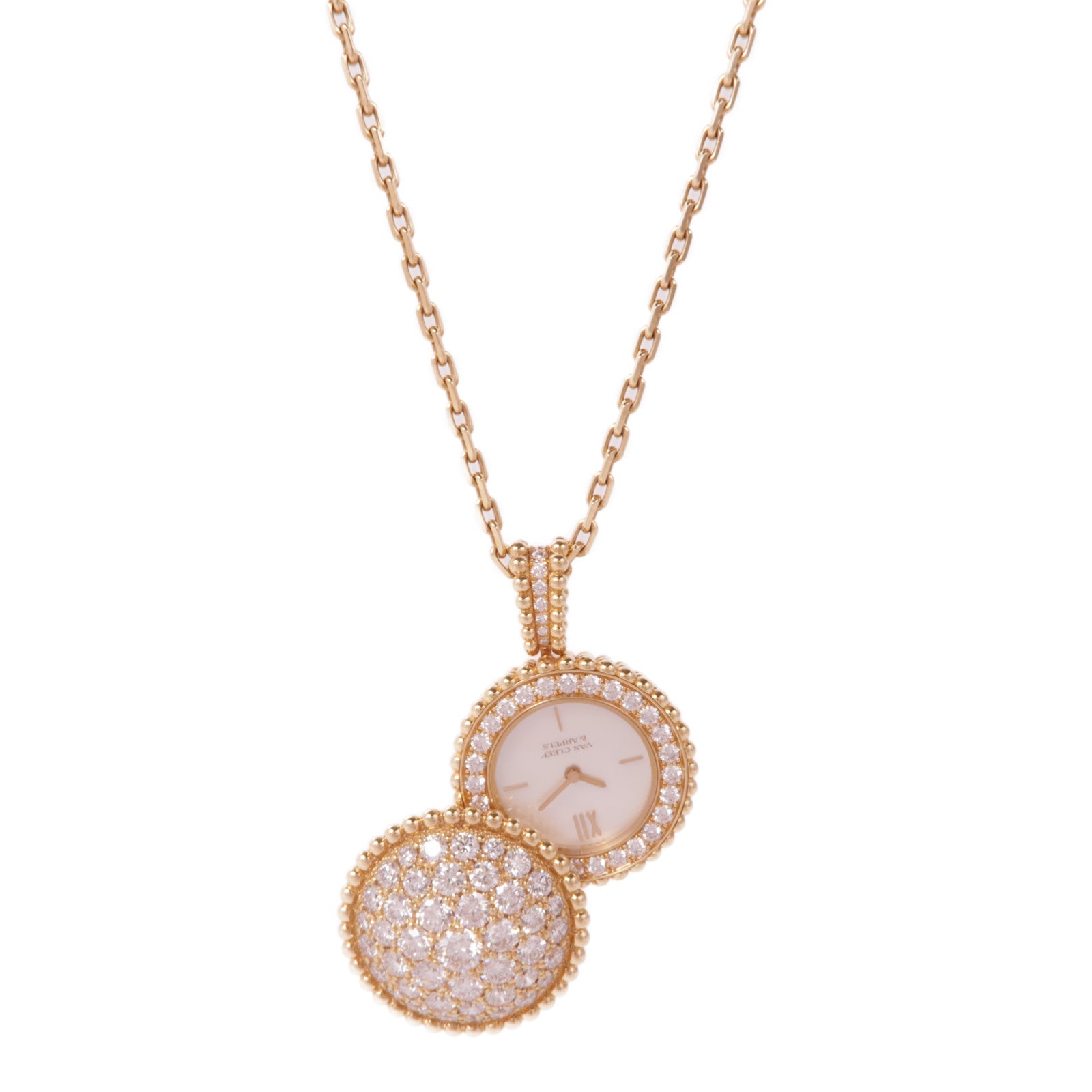 Van Cleef & Arpels Perlee Pendant Watch VCARO8WO00