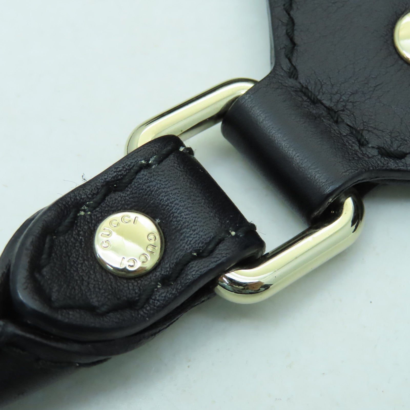 GUCCI 【激減優惠】帆布Shoulder Bag銀扣肩背袋藍色