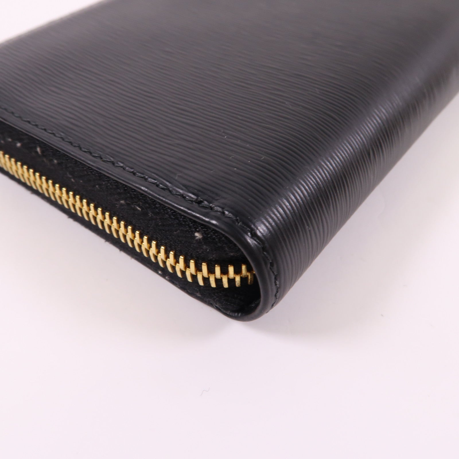 PRADA 牛皮皮革Long Wallet金扣長錢包黑色