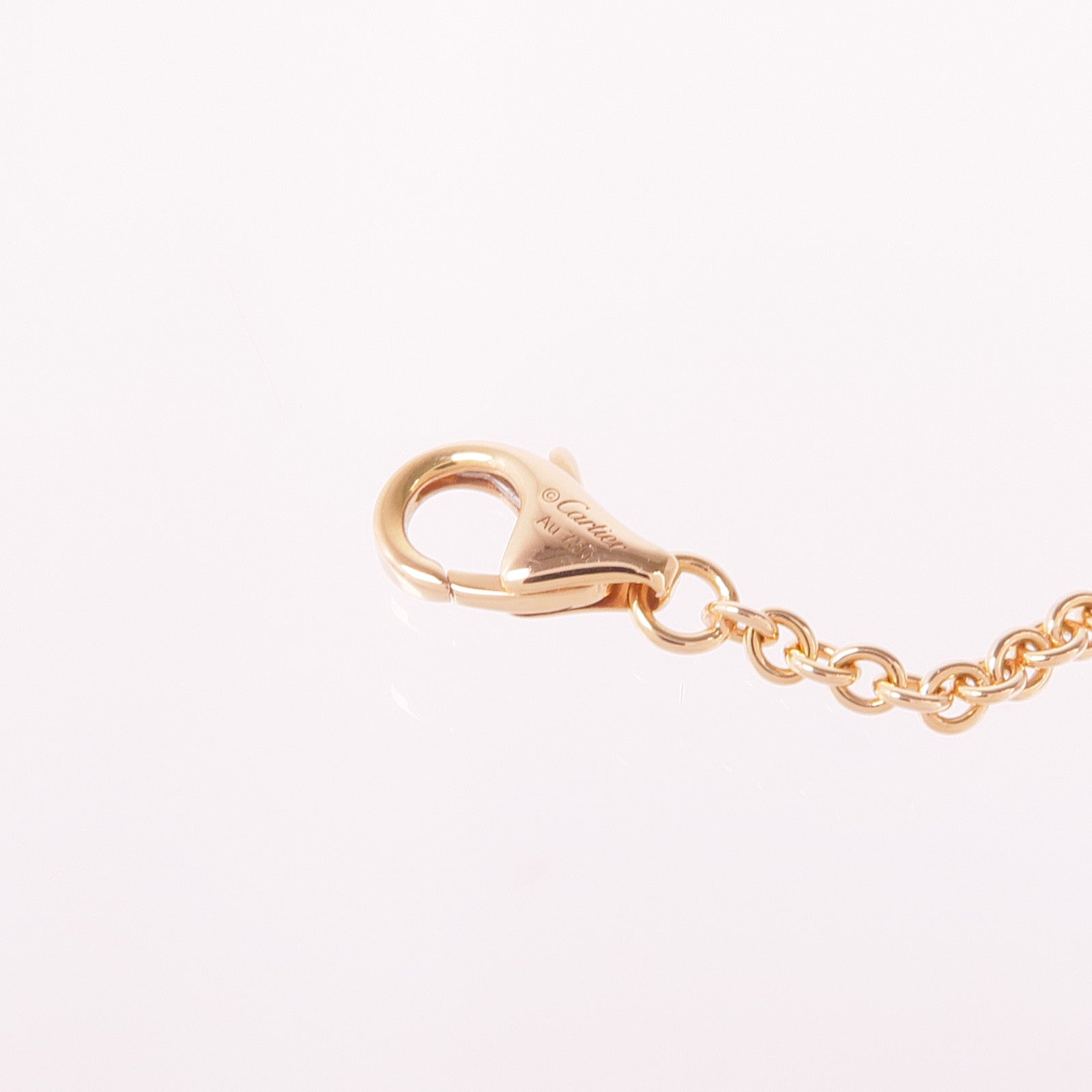 CARTIER 18K玫瑰金Love Necklace項鍊