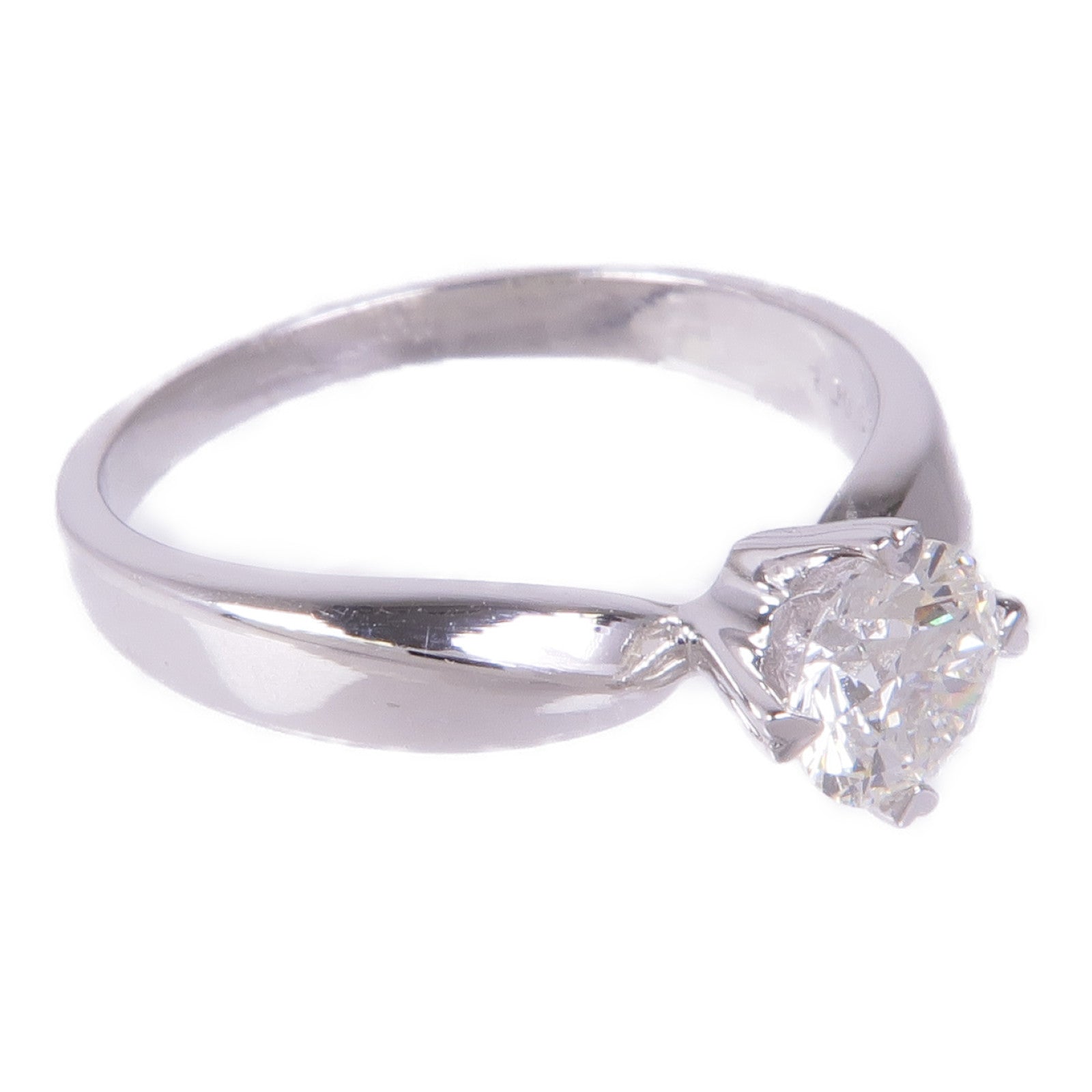 JEWELRY Diamond Ring PT900 Platinum US#6