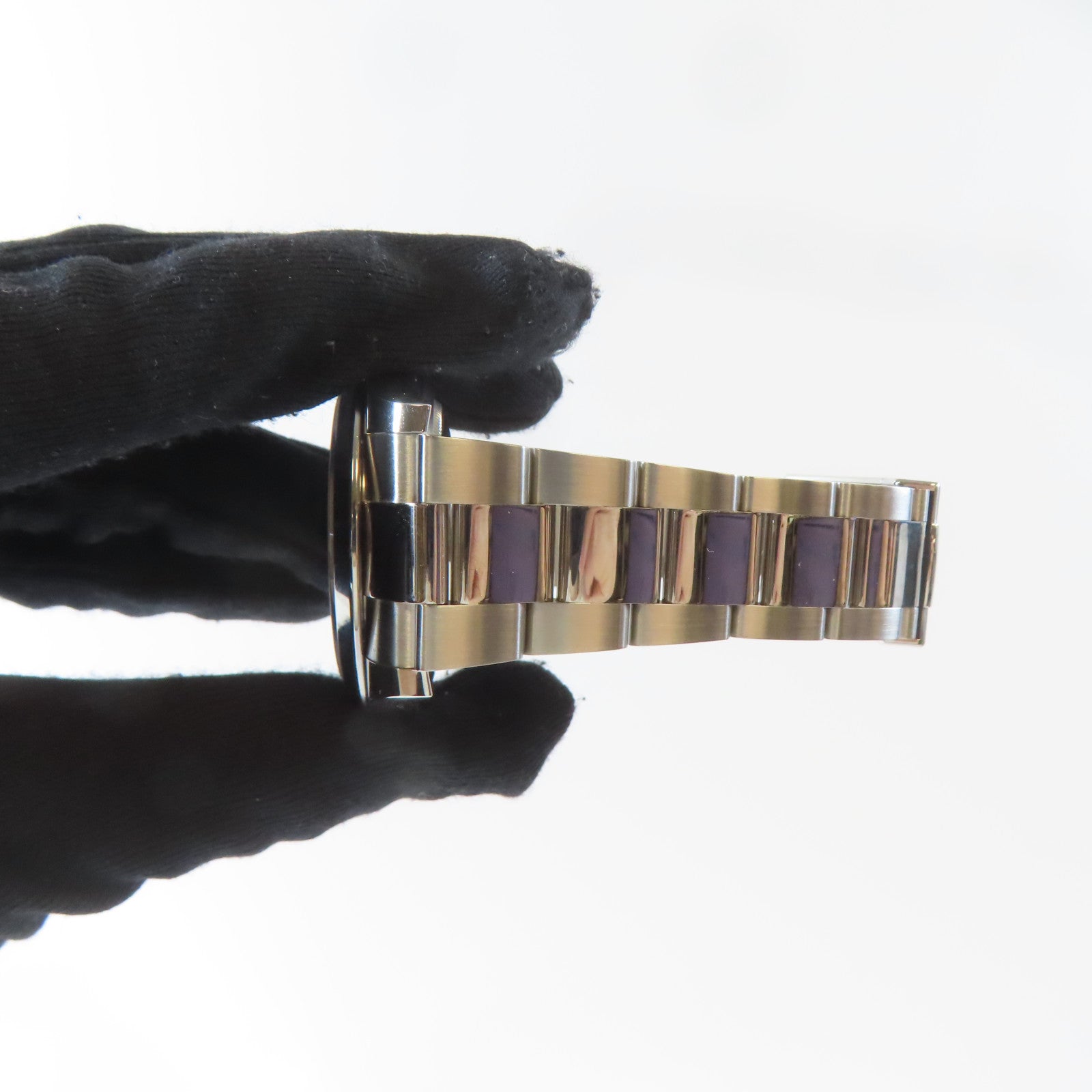 ROLEX Datejust不鏽鋼手錶自動機芯白色#16.5cm
