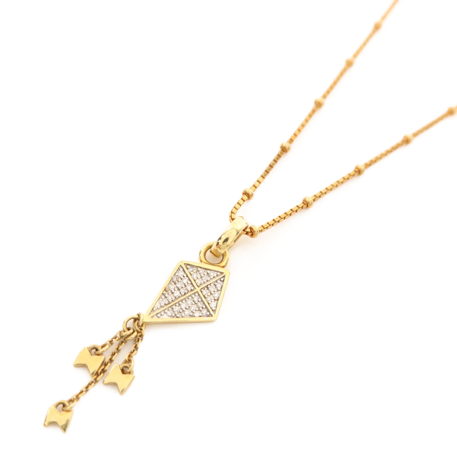 JEWELRY 18K玫瑰金/鑽石Diamond 7.3g Necklace項鍊