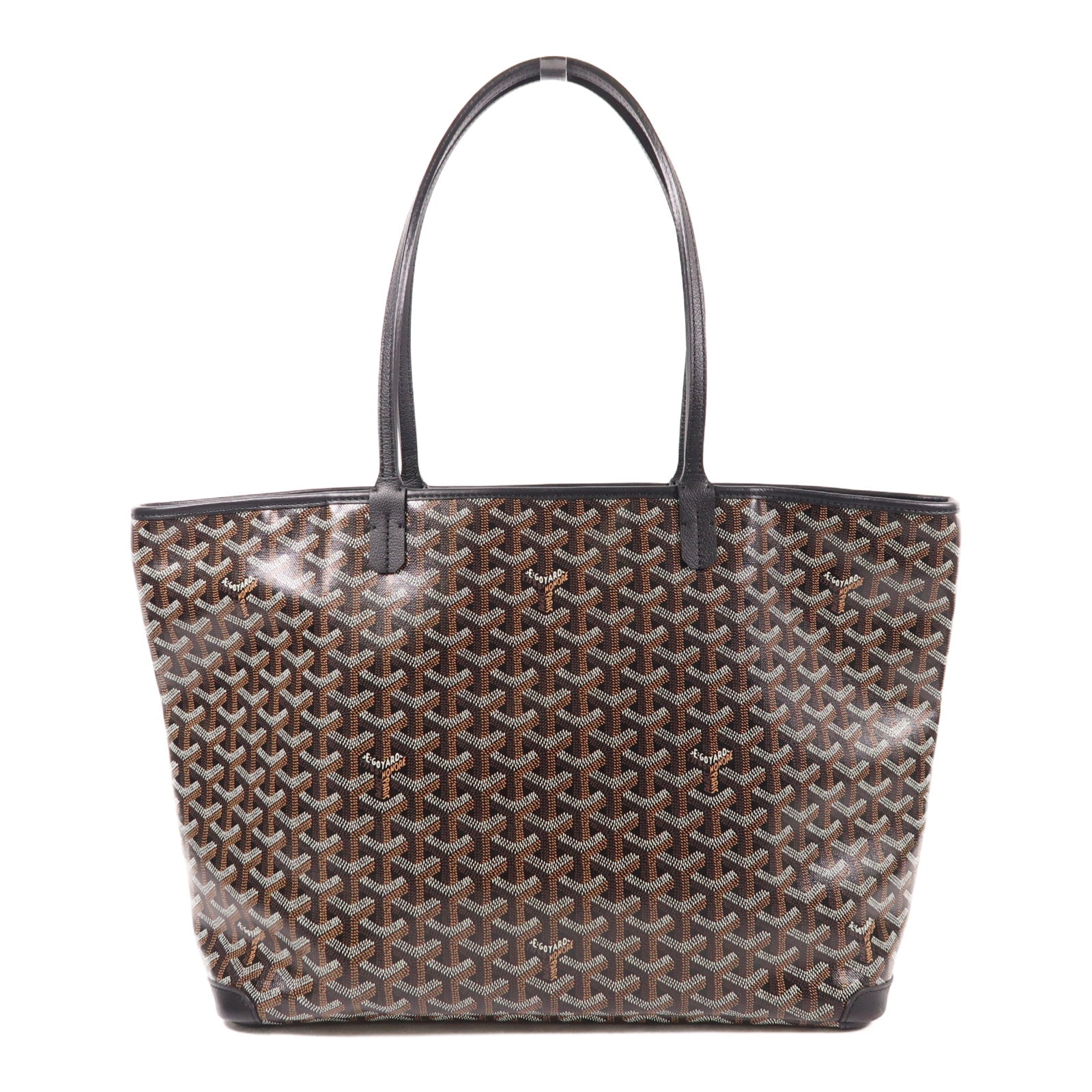 GOYARD 塗層帆布Artois MM銀扣肩背袋