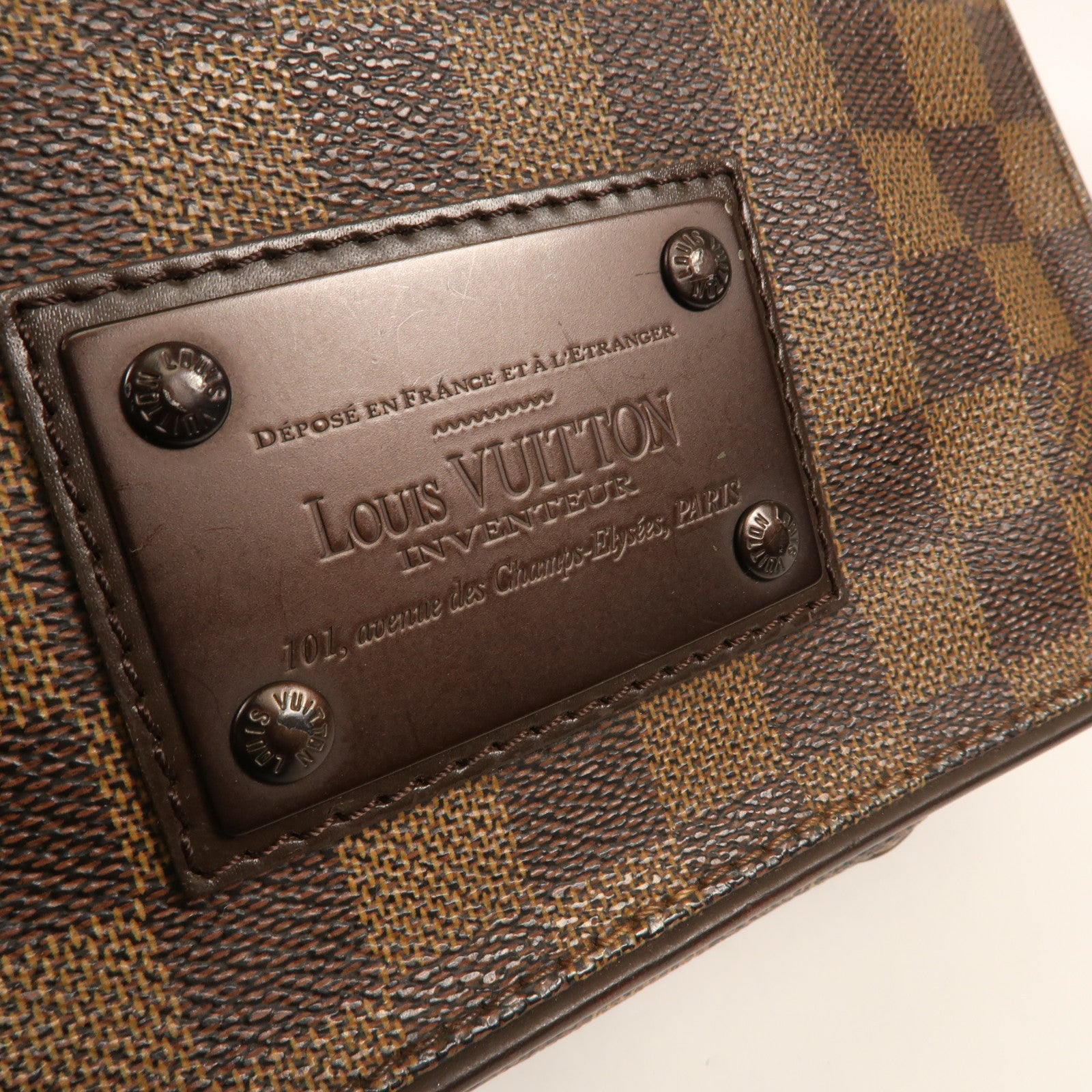 LOUIS VUITTON Damier Brooklyn PM肩背袋