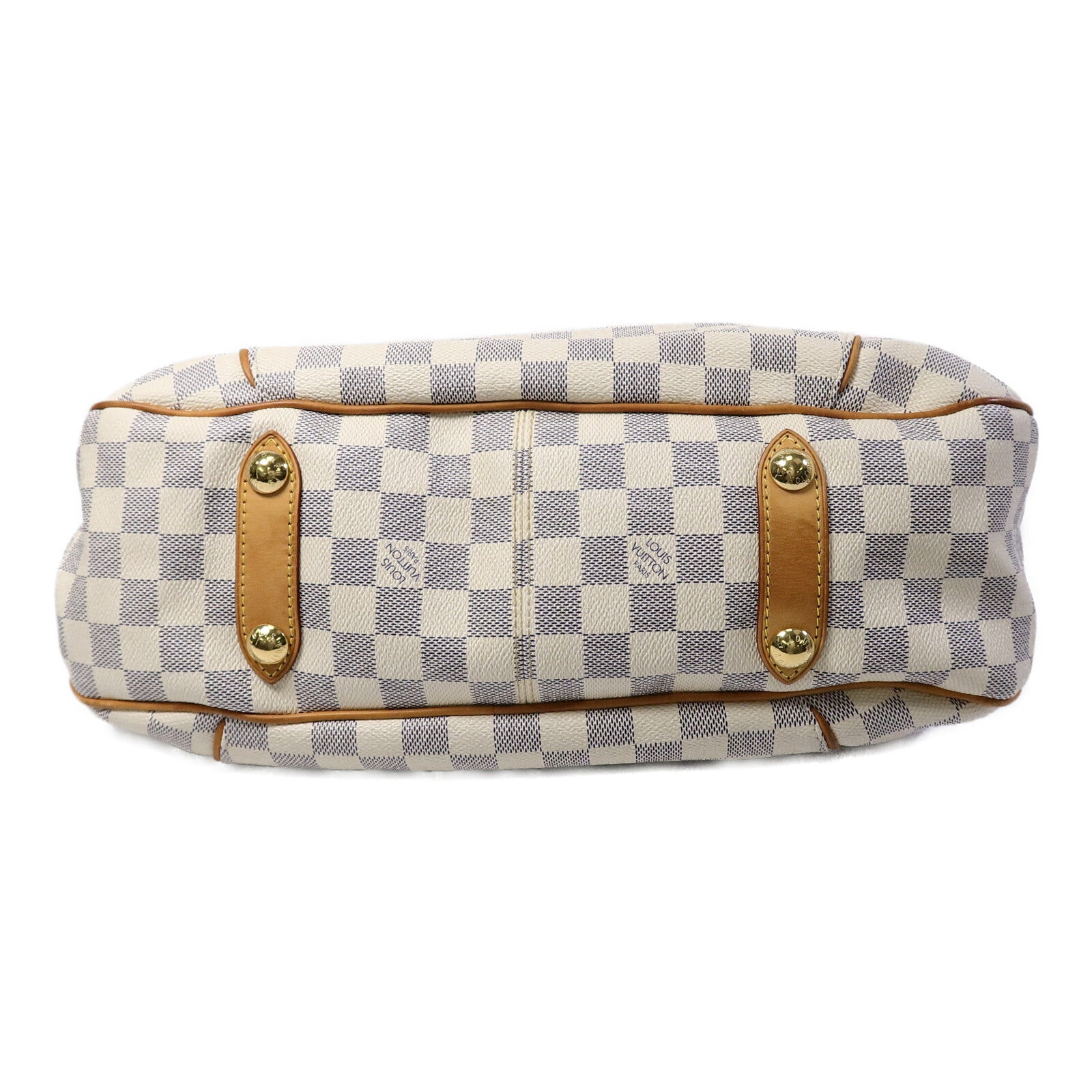 LOUIS VUITTON Damier Azur Galliera PM金扣肩背袋