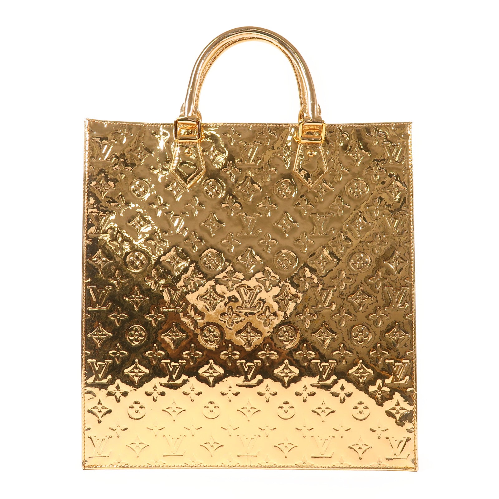 LOUIS VUITTON Monogram Miroir Sac Plat手挽袋
