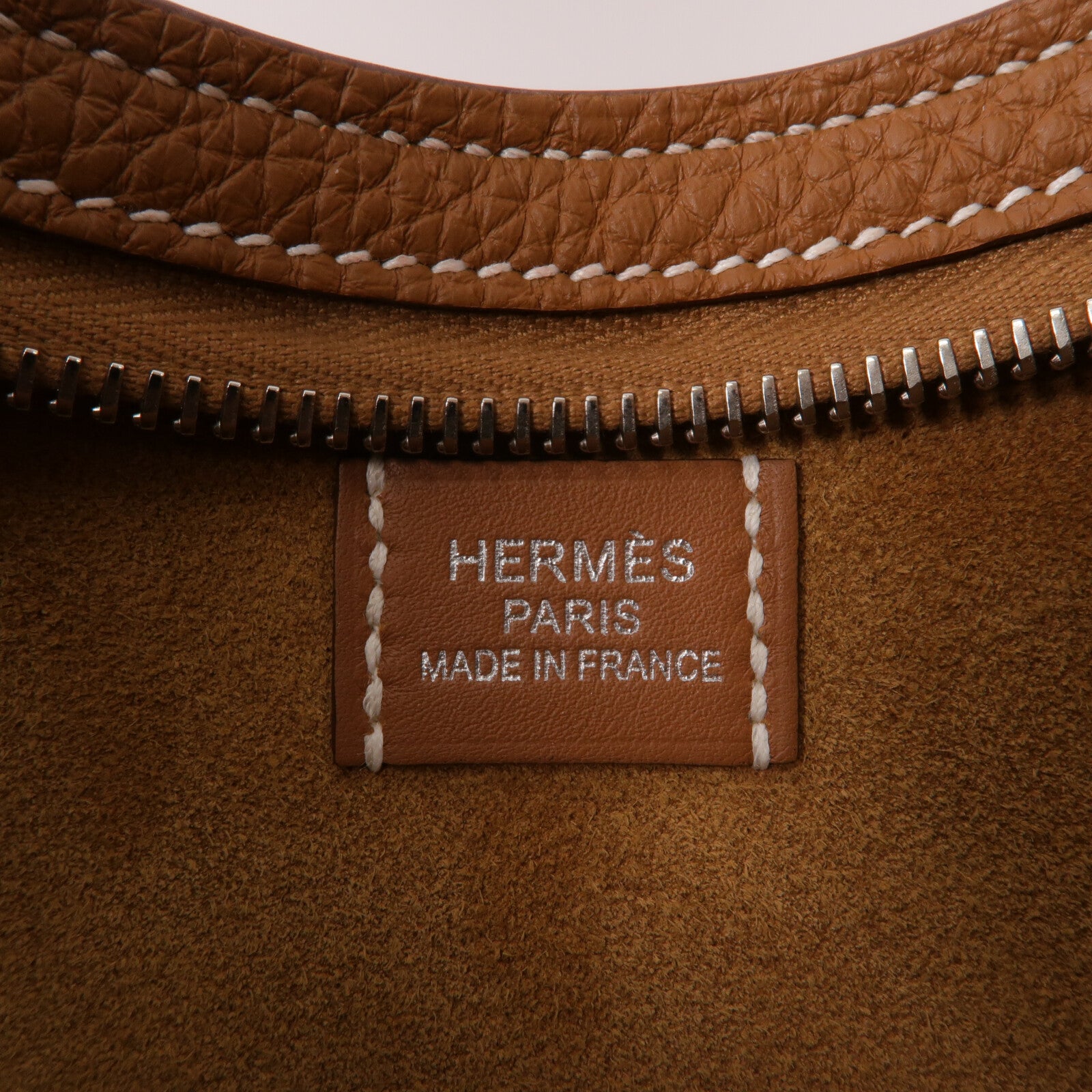 HERMES Togo皮革Arcon Slim肩背袋Gold