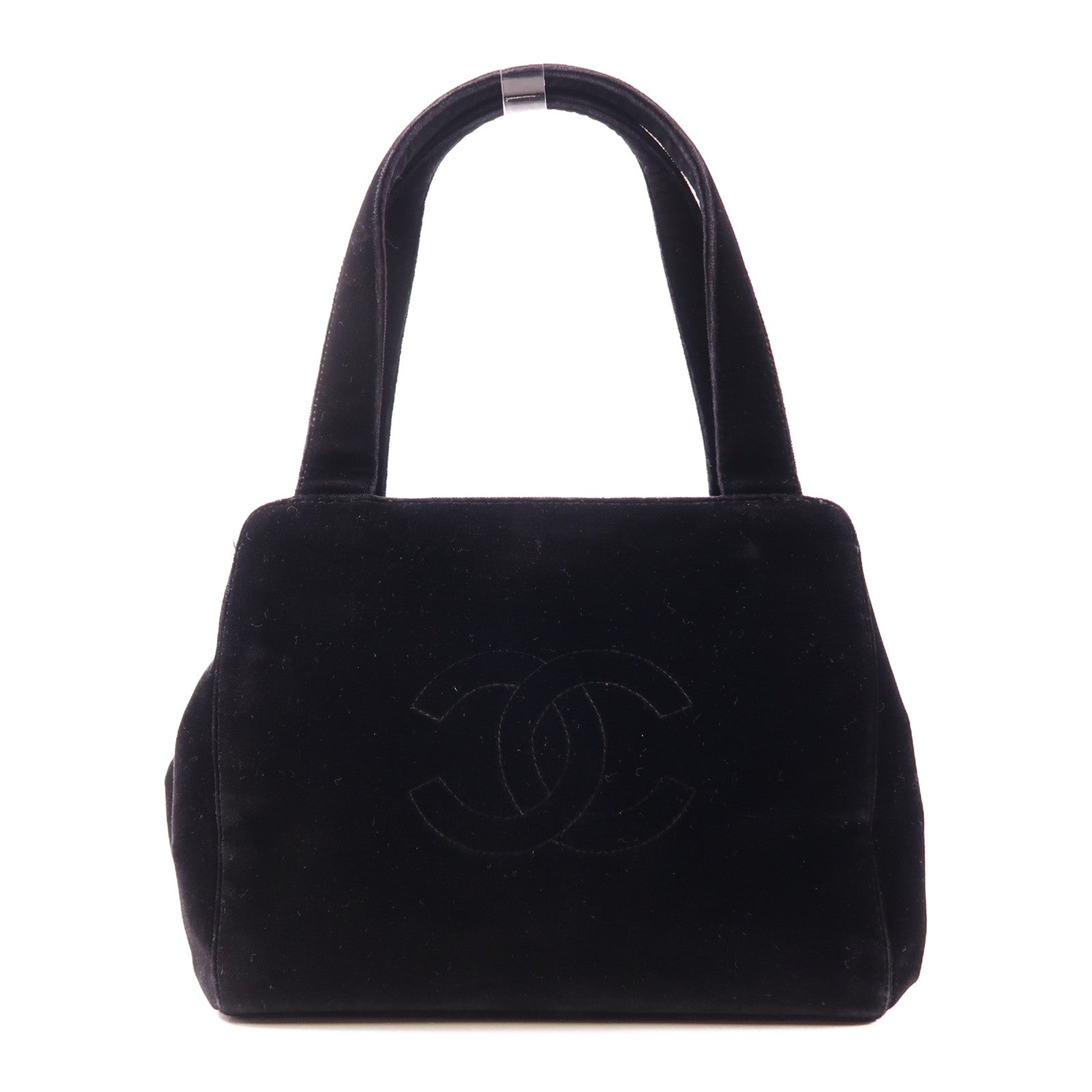 CHANEL 天鵝絨Handbag手挽袋