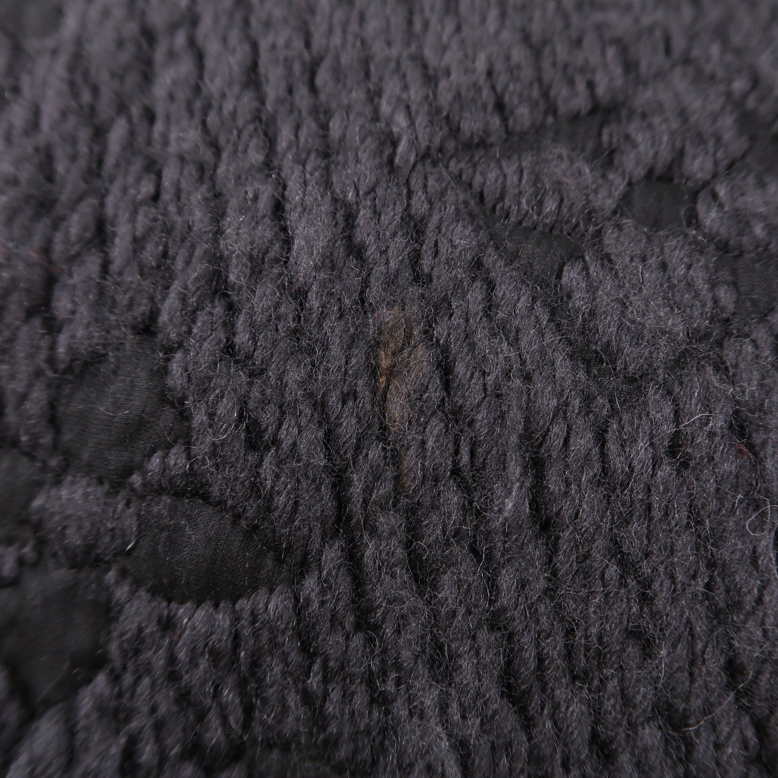 LOUIS VUITTON LV Scarf Scarves M72431 Silk Wool Black