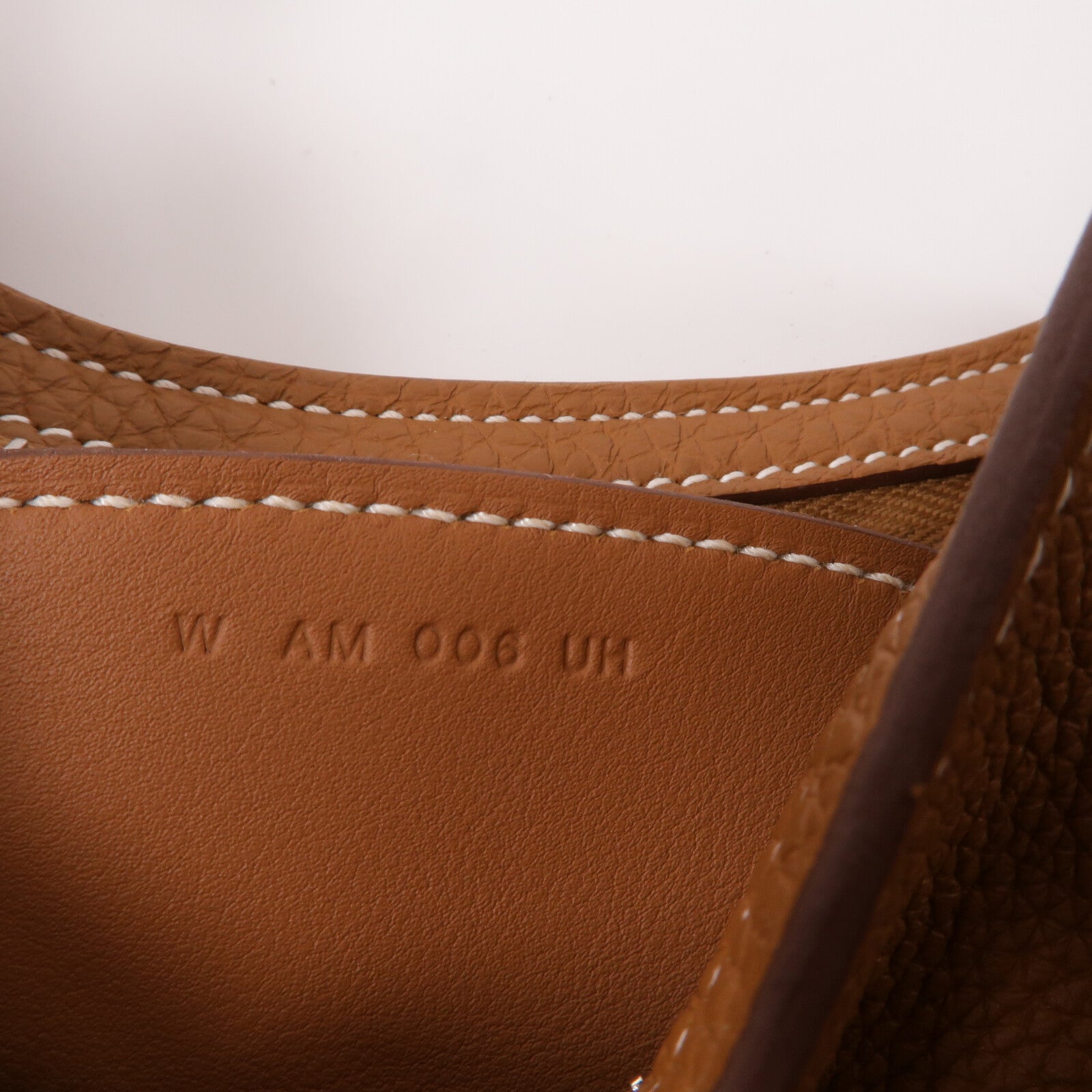 HERMES Togo皮革Arcon Slim肩背袋Gold