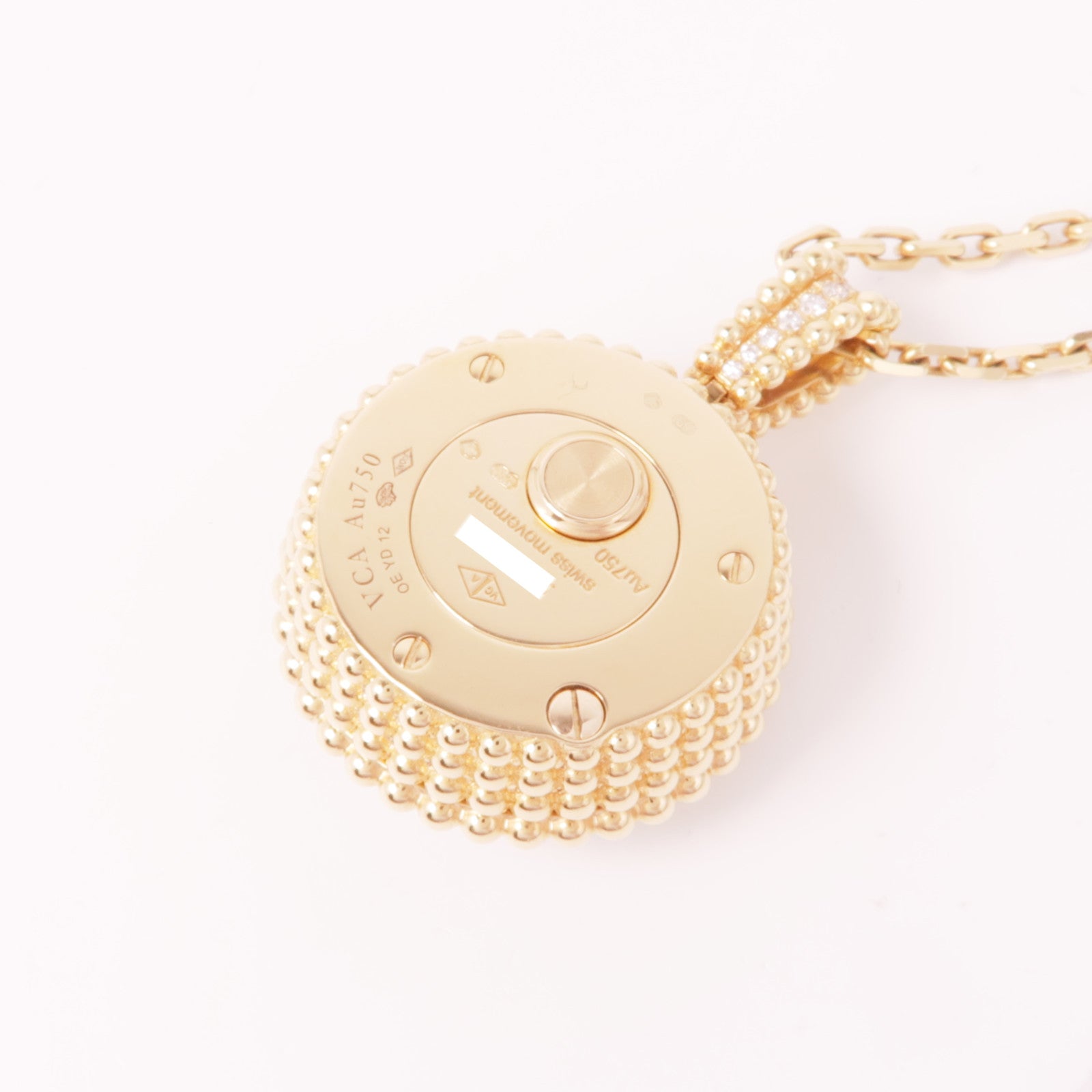 Van Cleef & Arpels Perlee Pendant Watch VCARO8WO00