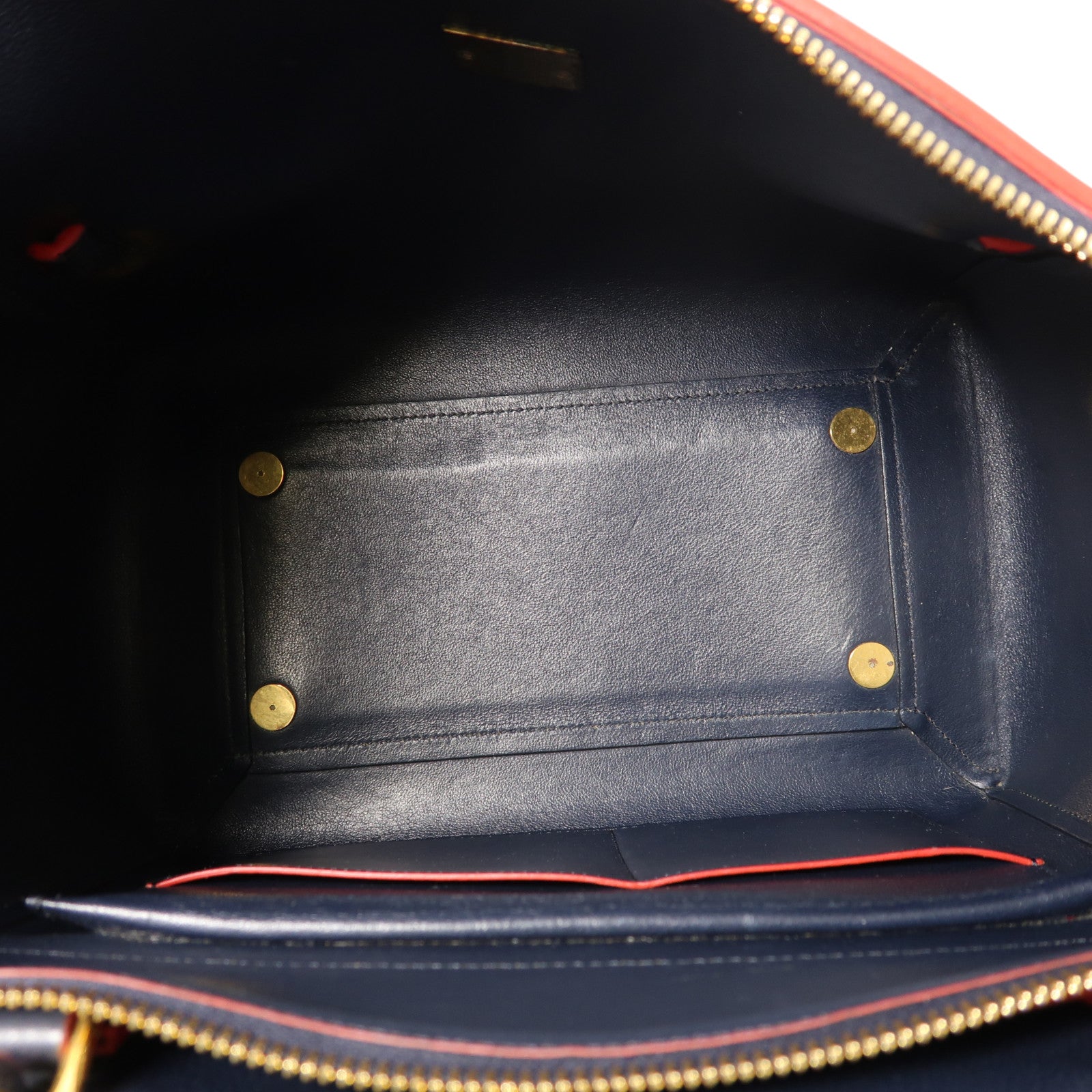 CELINE 牛皮皮革Mini Belt Bag金扣手挽肩背兩用袋