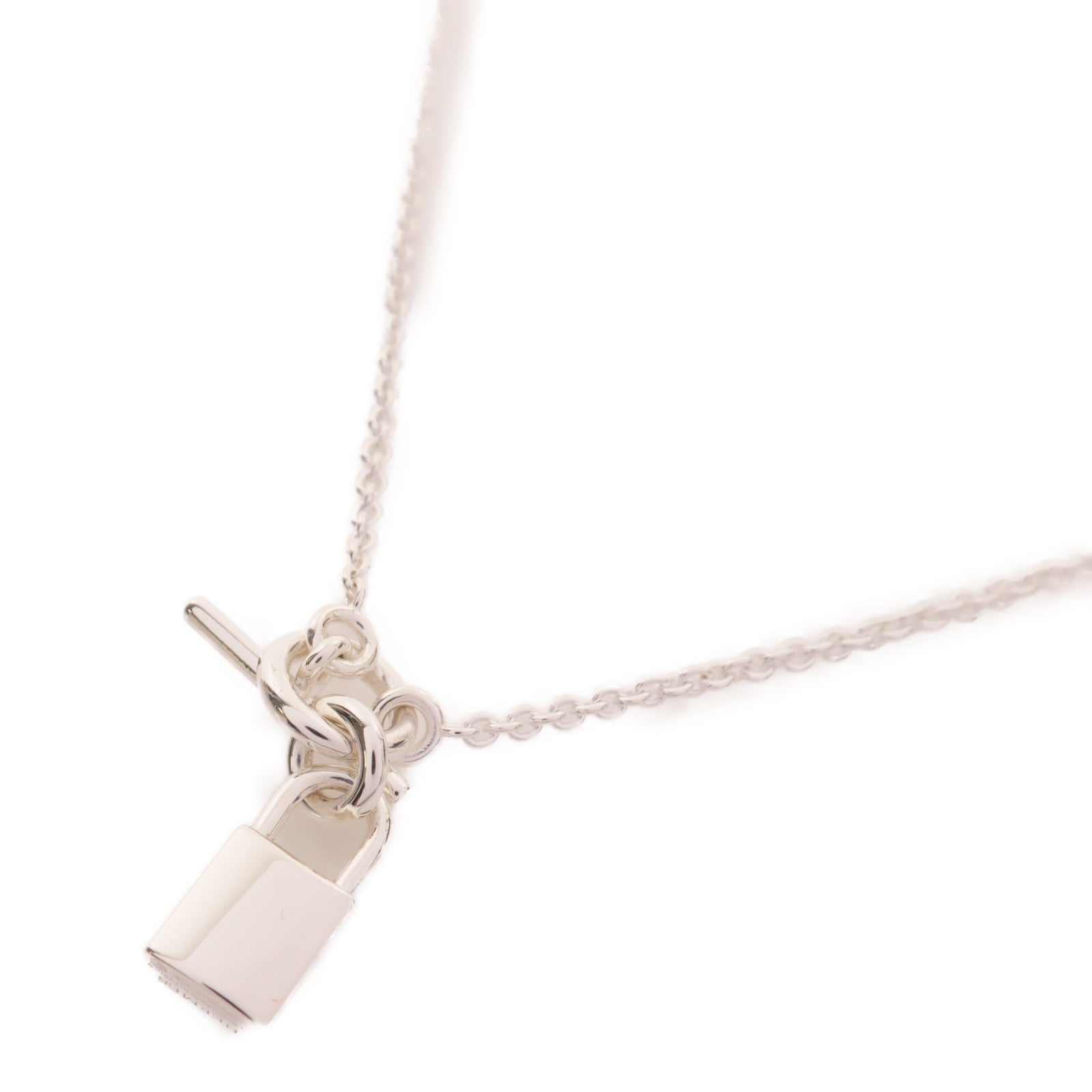 HERMES 925純銀Kelly Cadenas Pendant項鍊