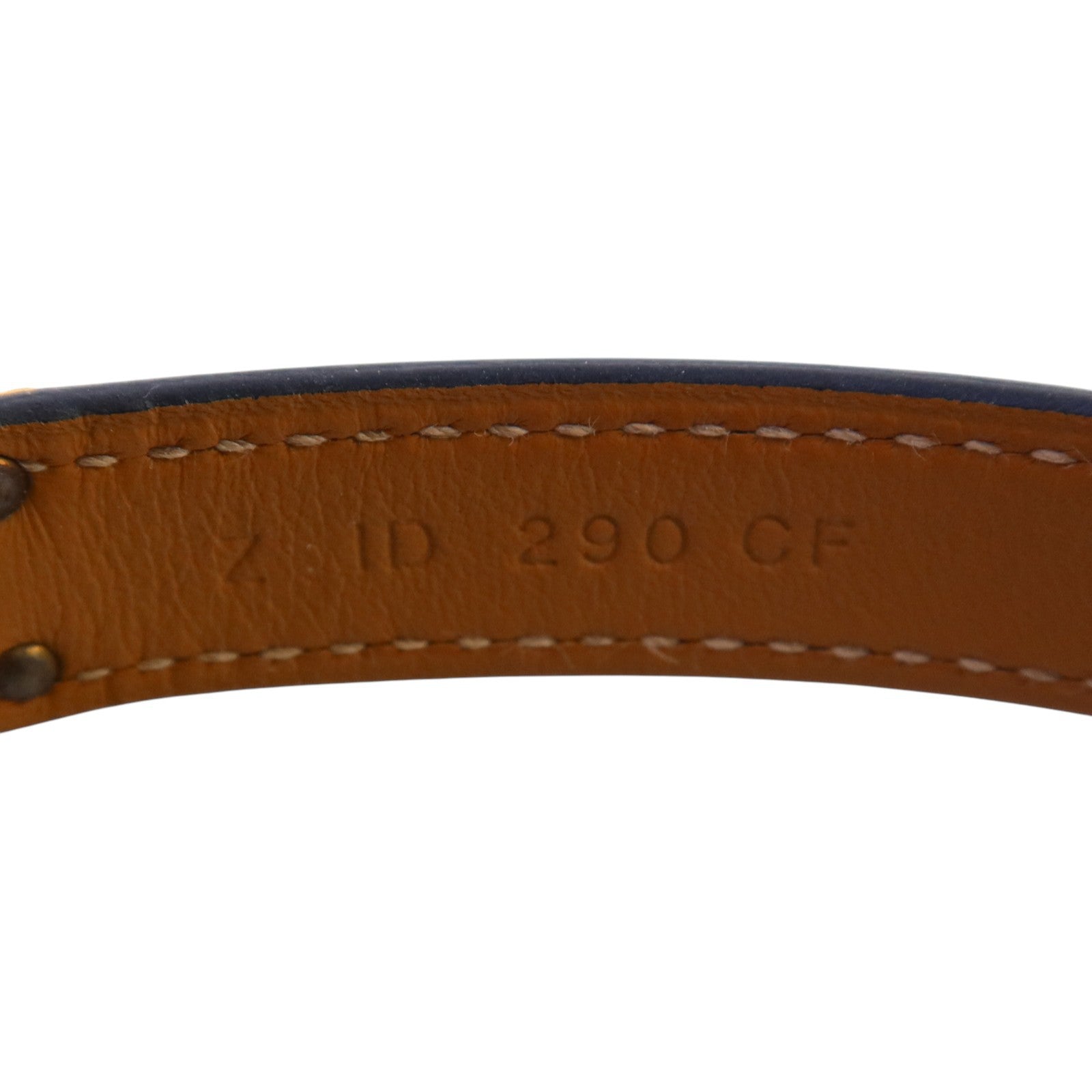 HERMES 【激減優惠】Swift皮革Kelly Double Tour Bracelet金扣手鏈