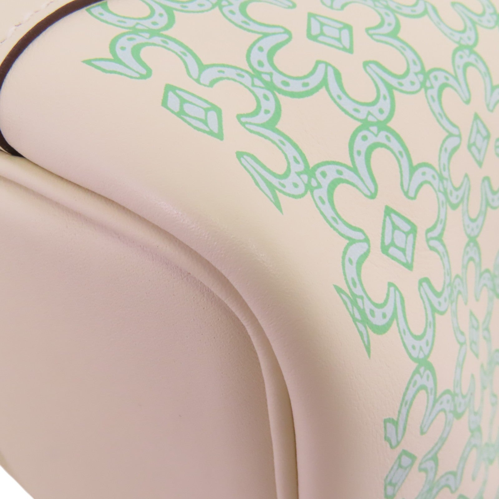 HERMES Swift皮革Picotin Lucky Daisy Micro銀扣手挽袋