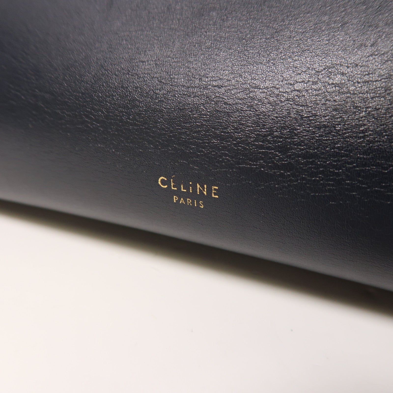 CELINE 牛皮皮革Mini Belt Bag金扣手挽肩背兩用袋