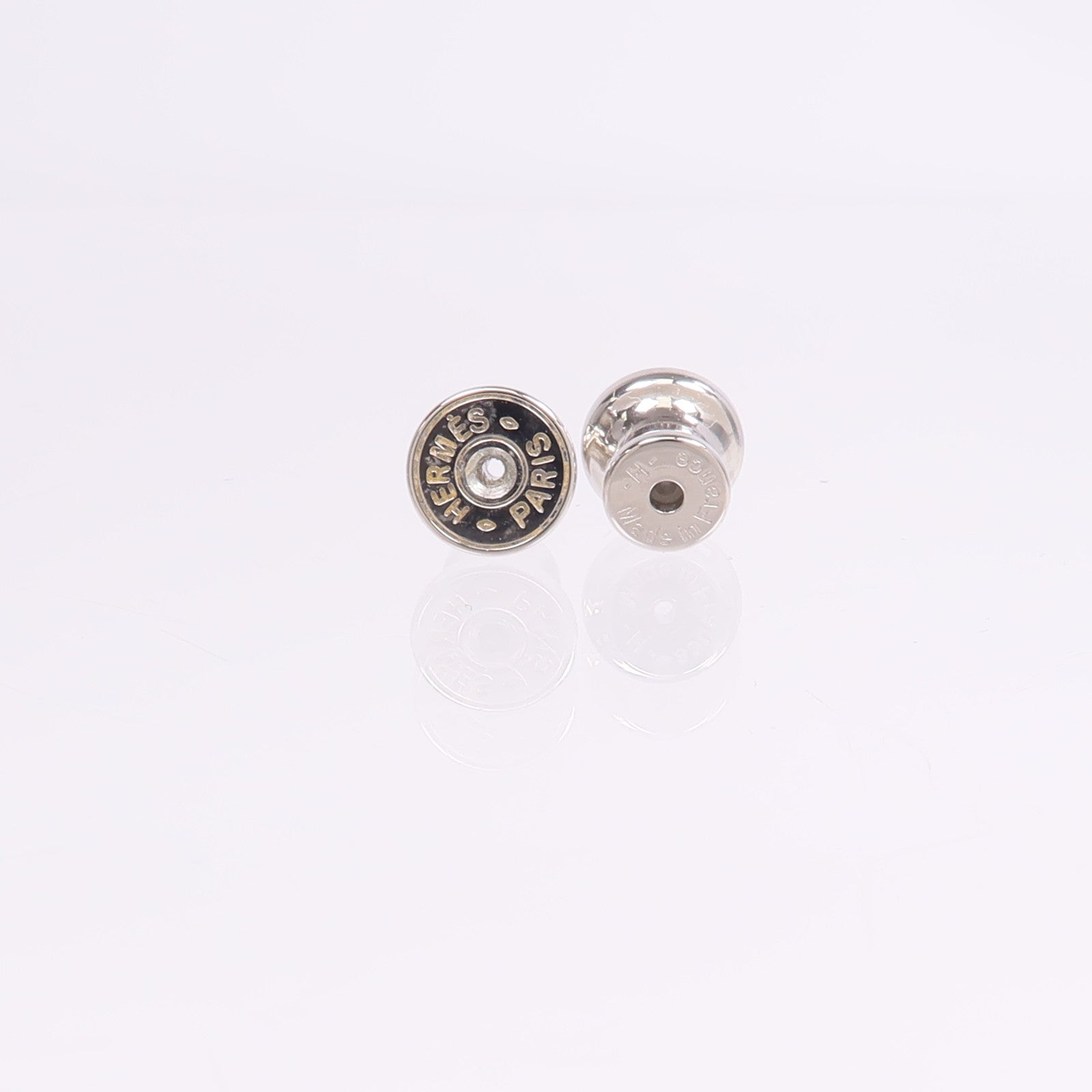 HERMES 金屬Mini Pop H耳環