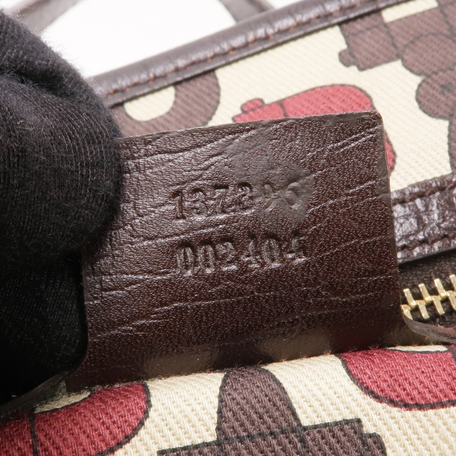 GUCCI 帆布Shoulder Tote金扣肩背袋/手挽袋