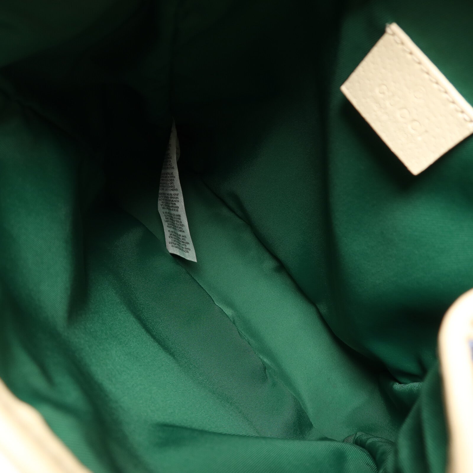 GUCCI 帆布Rucksack銀扣背包