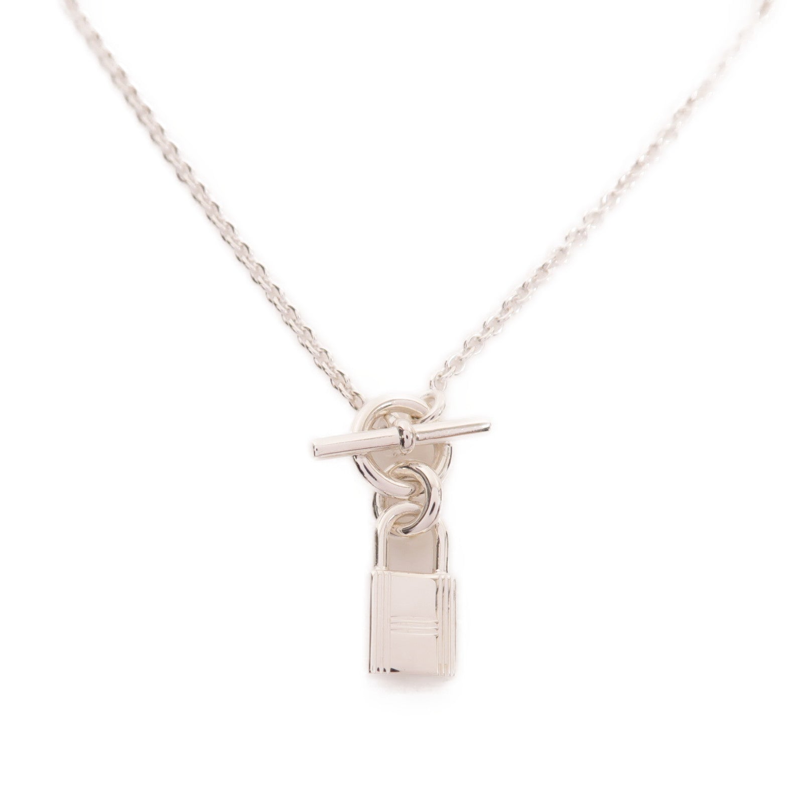 HERMES 925純銀Kelly Cadenas Pendant項鍊