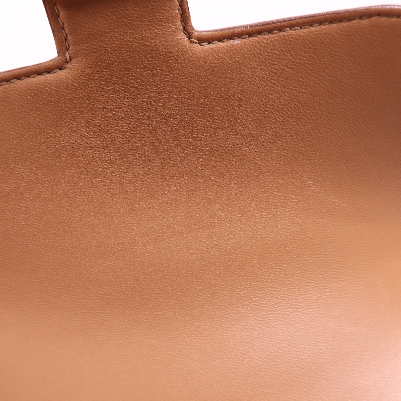 HERMES Chevre皮革Constance Mini金扣肩背袋Almond