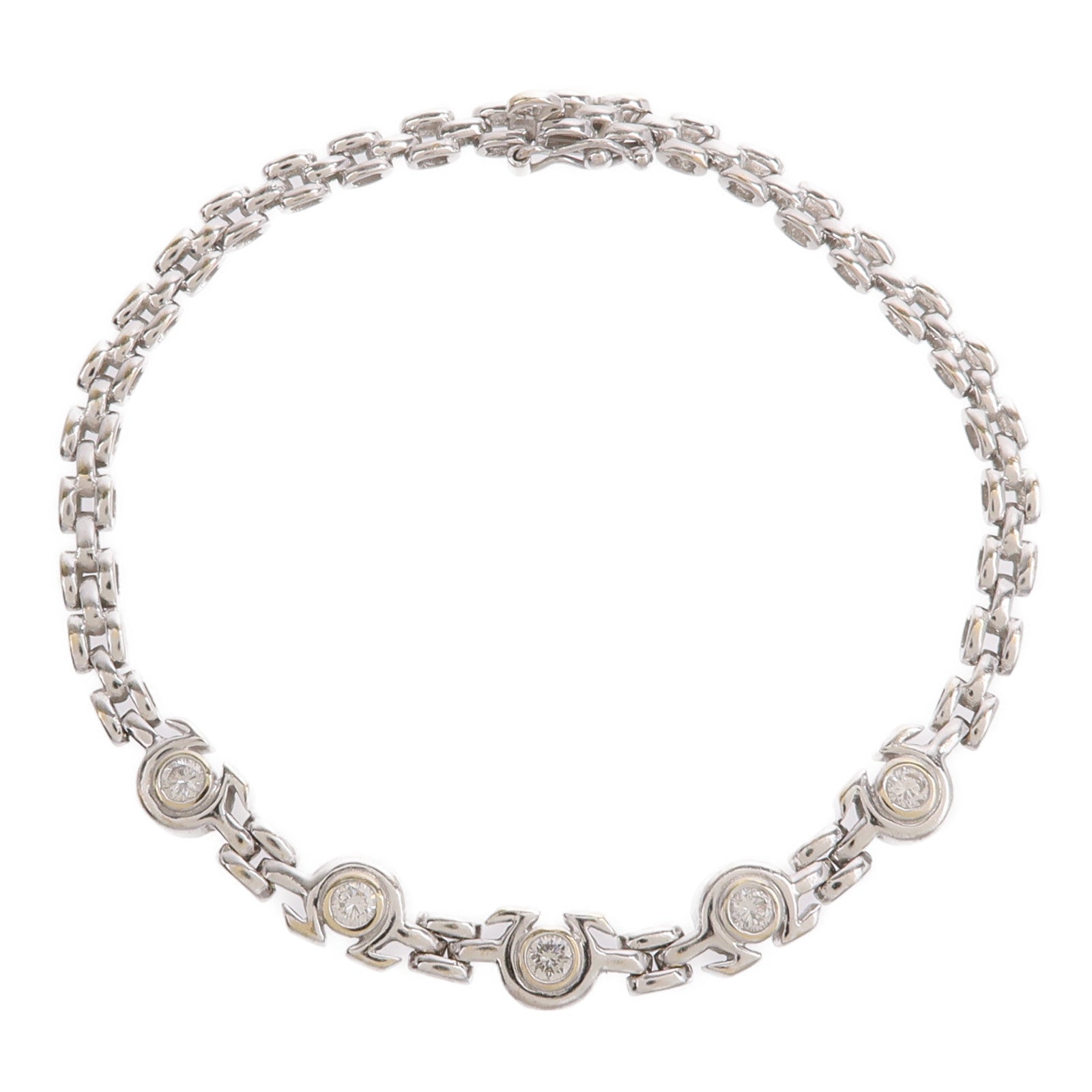 JEWELRY 18K白金Diamond Bracelet鑽石手鏈