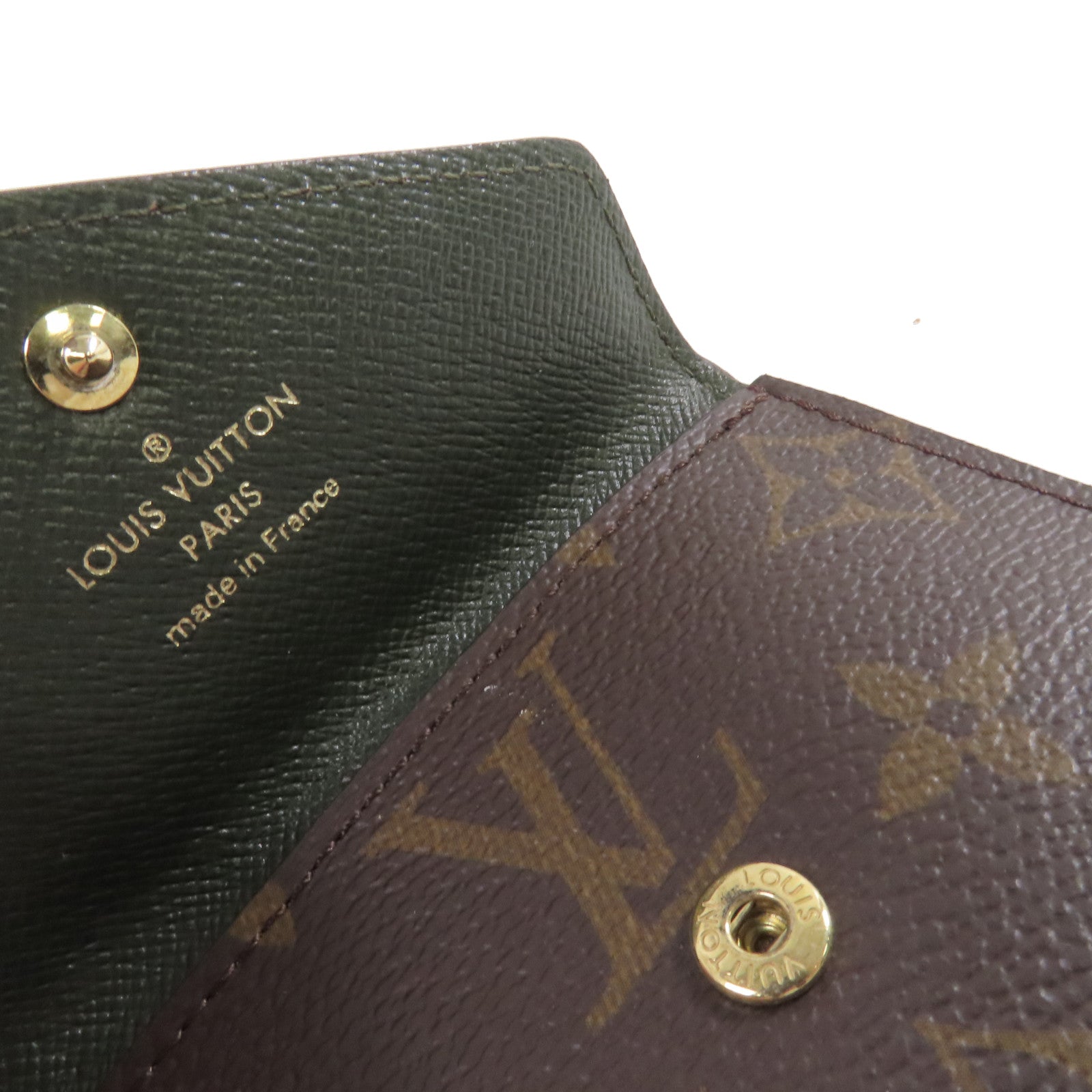 LOUIS VUITTON Monogram Pochette Felicie Pouch Shoulder Bag金扣肩背袋啡色