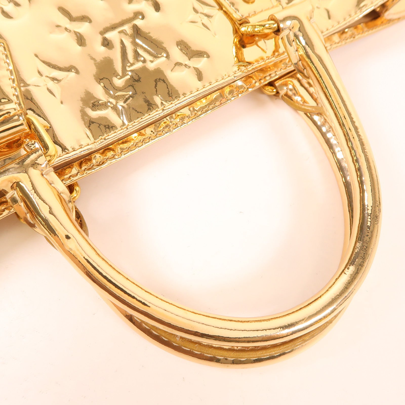 LOUIS VUITTON Monogram Miroir Sac Plat手挽袋