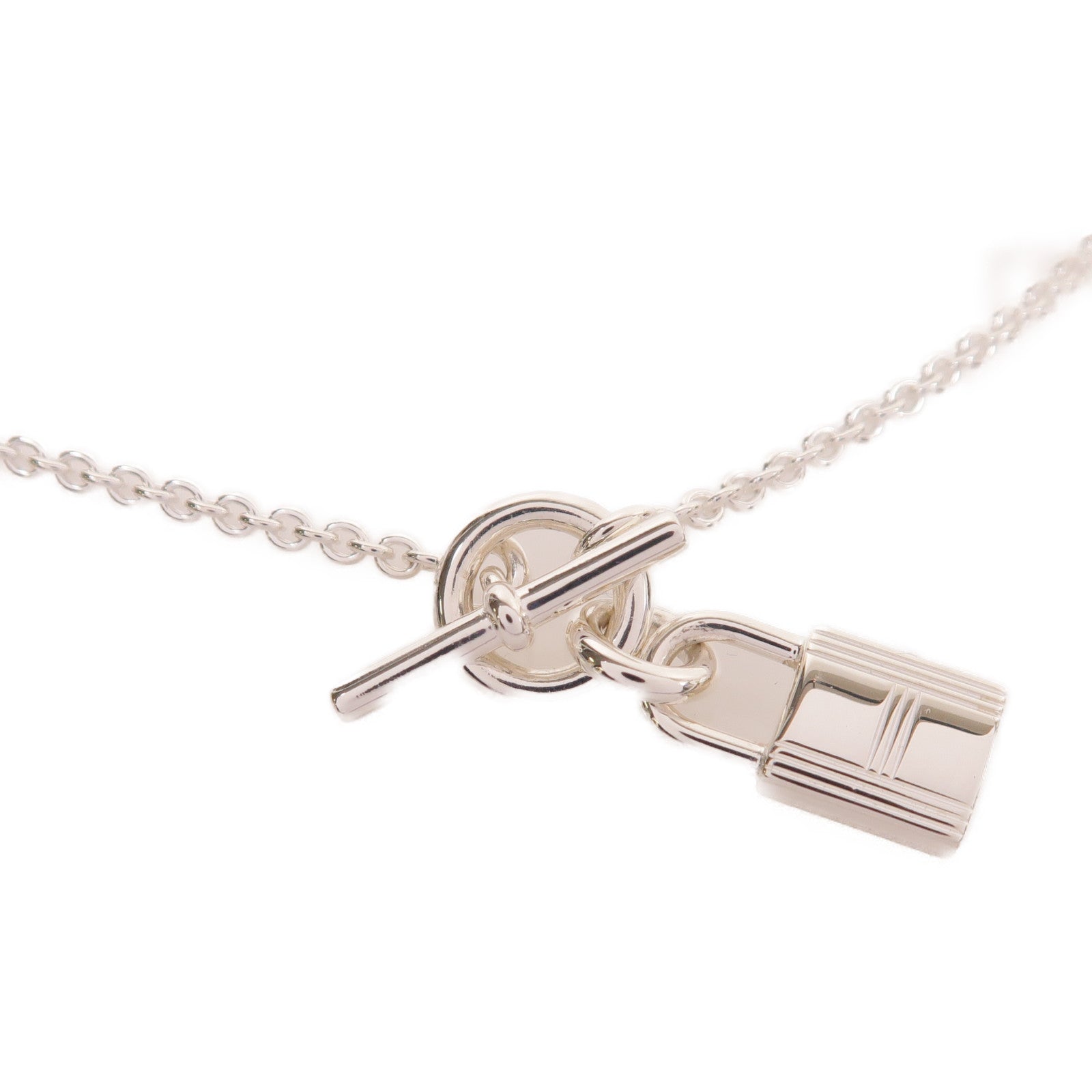 HERMES 925純銀Kelly Cadenas Pendant項鍊