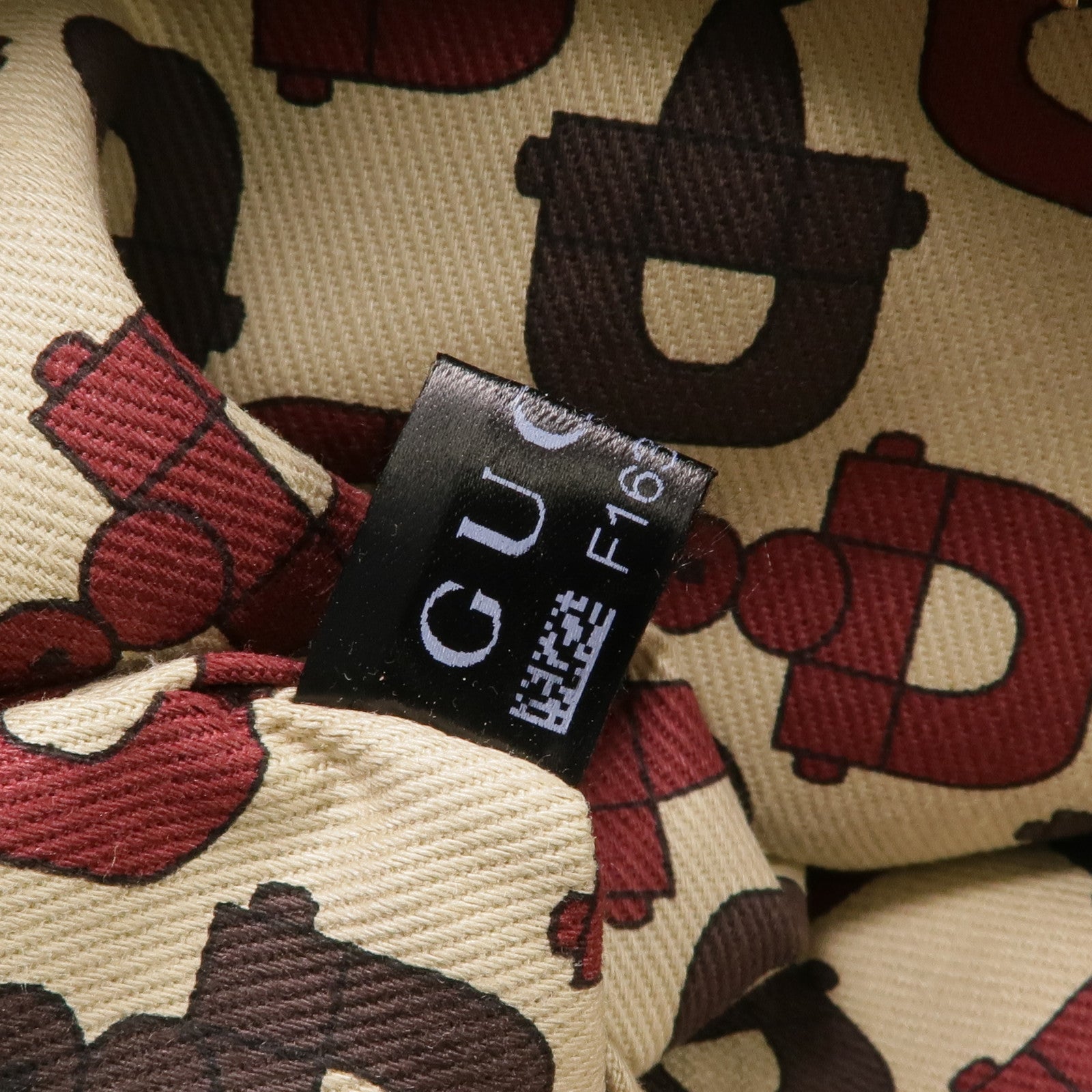 GUCCI 帆布Shoulder Tote金扣肩背袋/手挽袋