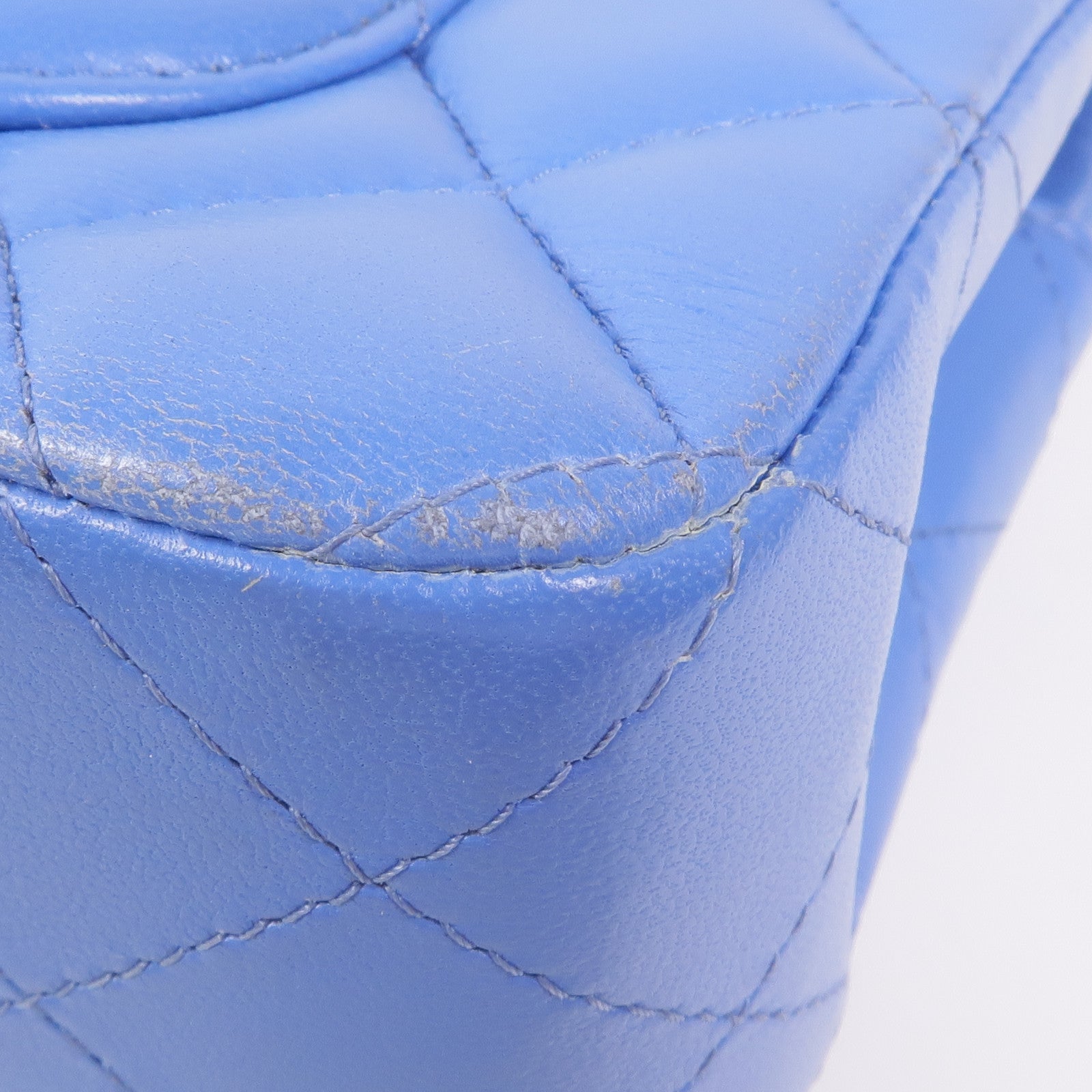 CHANEL 羊皮皮革Mini Classic 20金扣鏈帶肩背袋