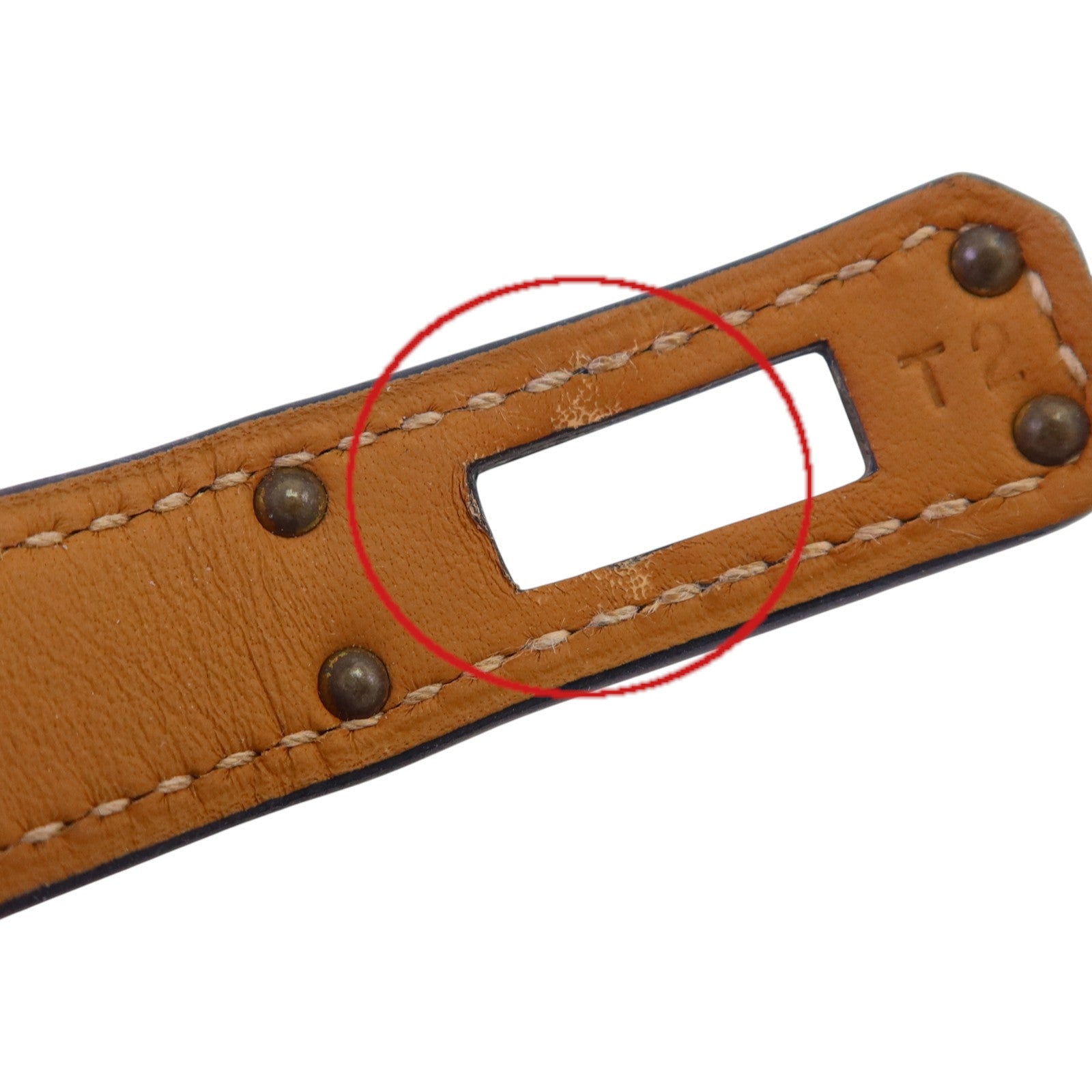 HERMES 【激減優惠】Swift皮革Kelly Double Tour Bracelet金扣手鏈